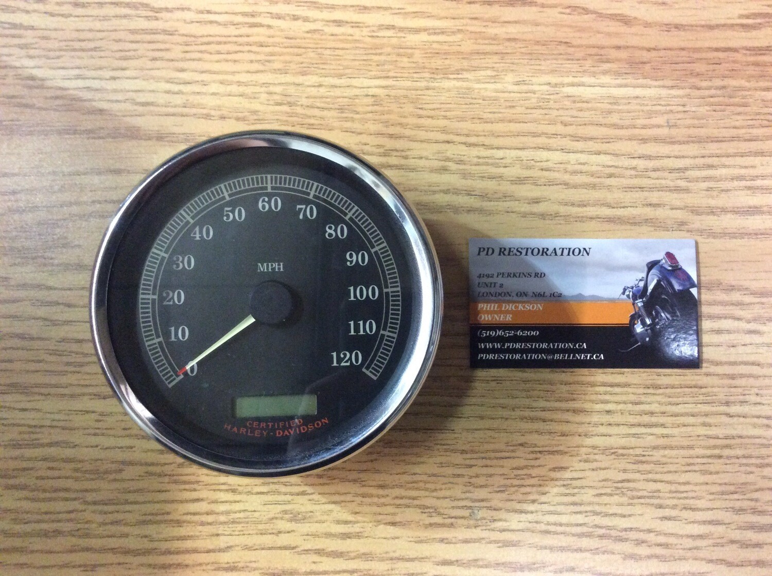 Mid USA Speedometer Calibrator For Harley Dyna Sportster Roadking Softail 96-06 – Black, Analog
