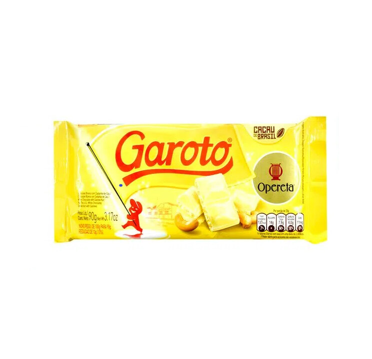 Chocolate Garoto Opera tableta 90 grs