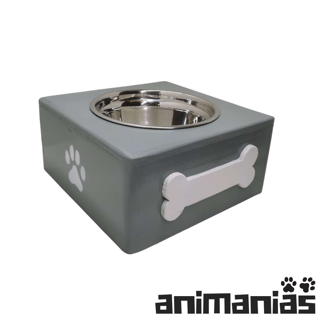 Comedero de Madera Individual