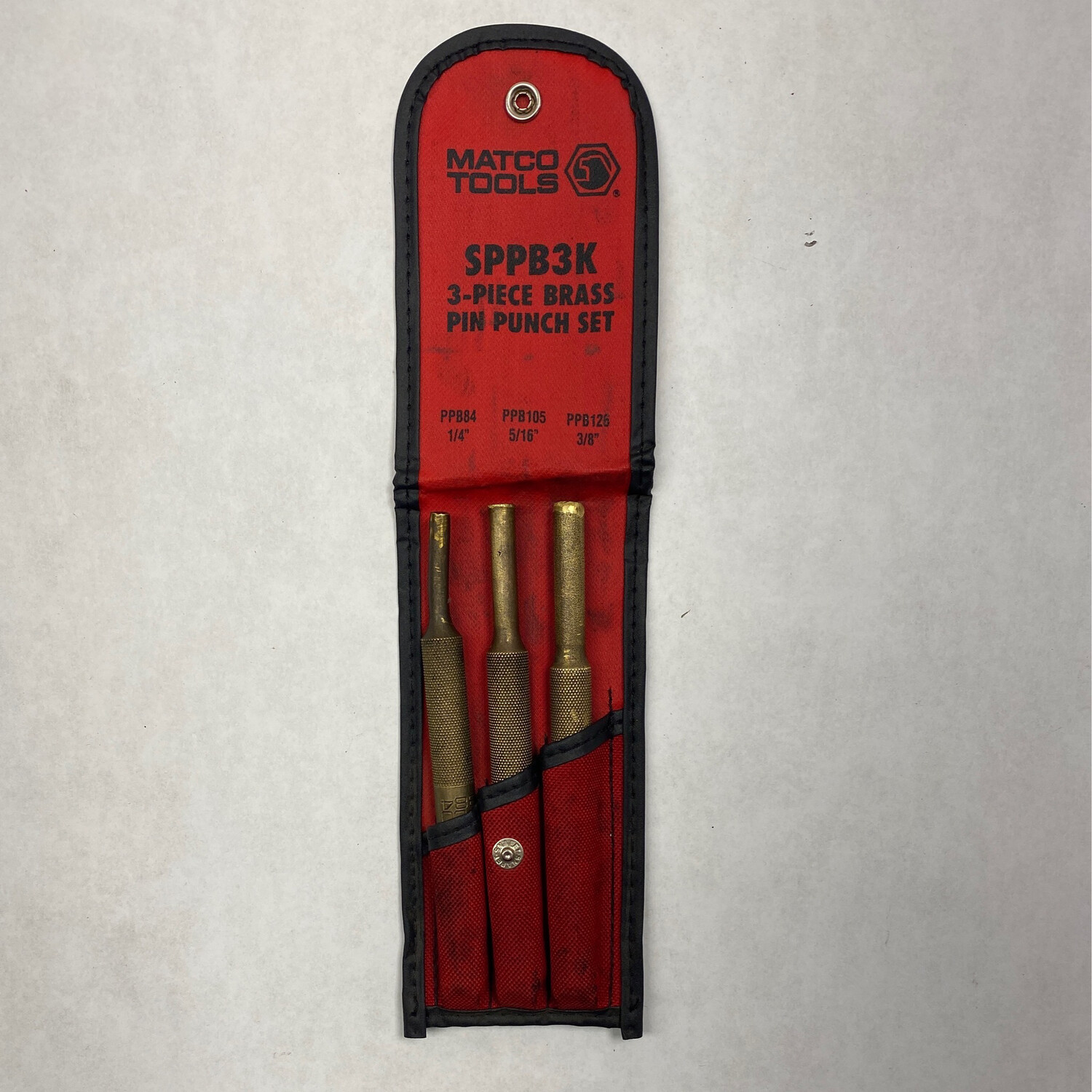Matco 3pc Brass Punch Set, SPPB3K Shop Tool Swapper
