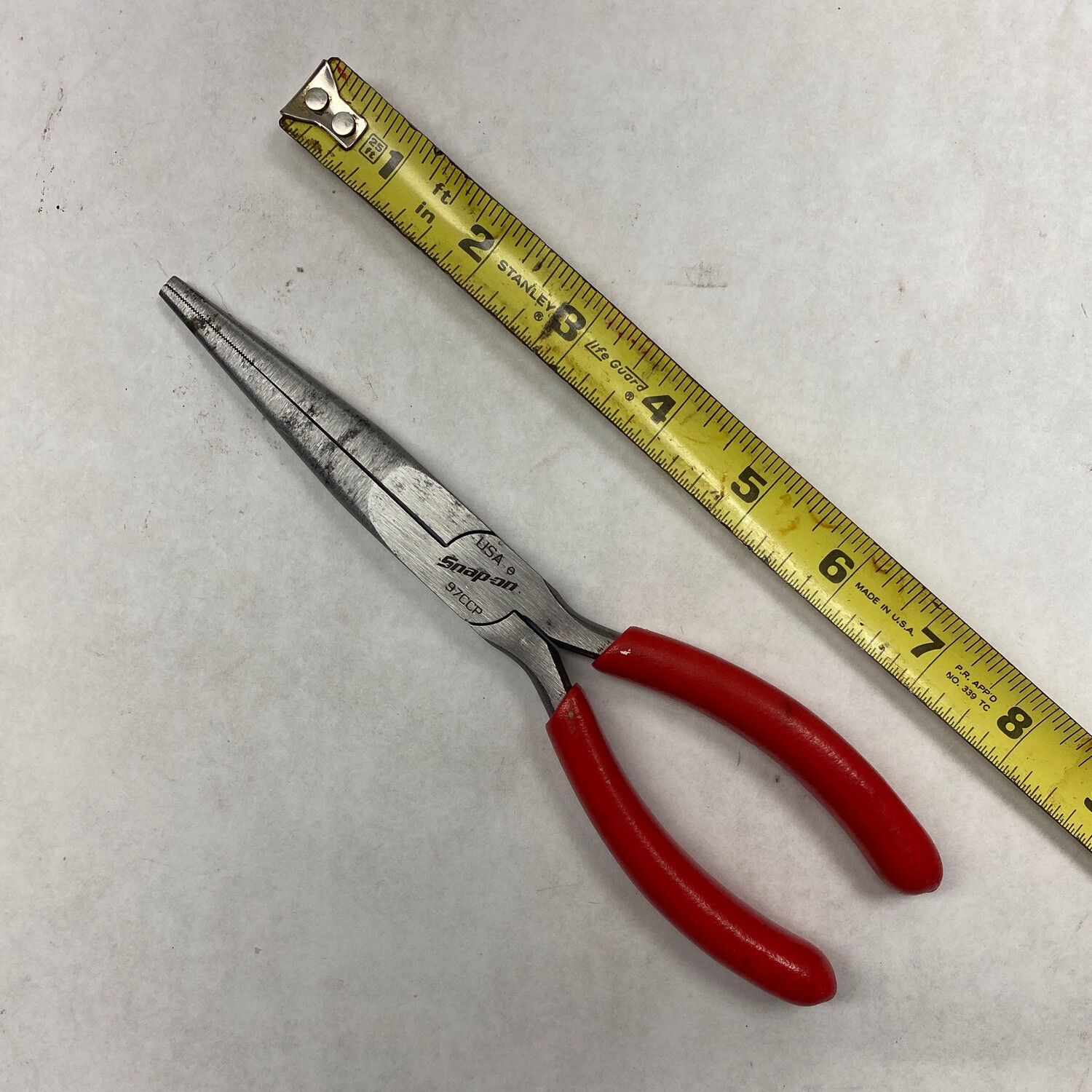 Snap On 8” Needle Nose, 97CCP Shop Tool Swapper