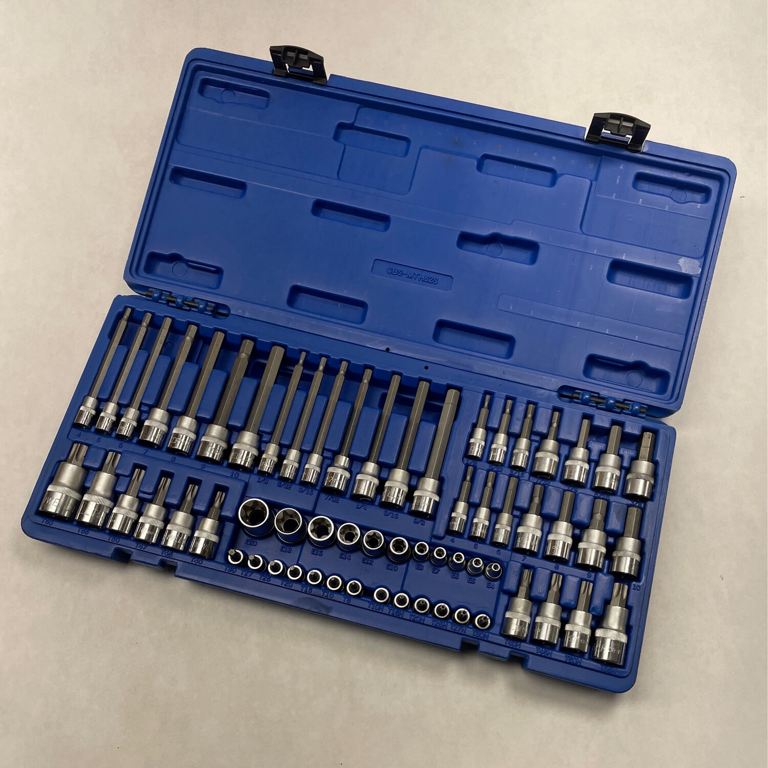 Cornwell 62pc Master Star and Hex Bit Socket Set Shop Tool Swapper