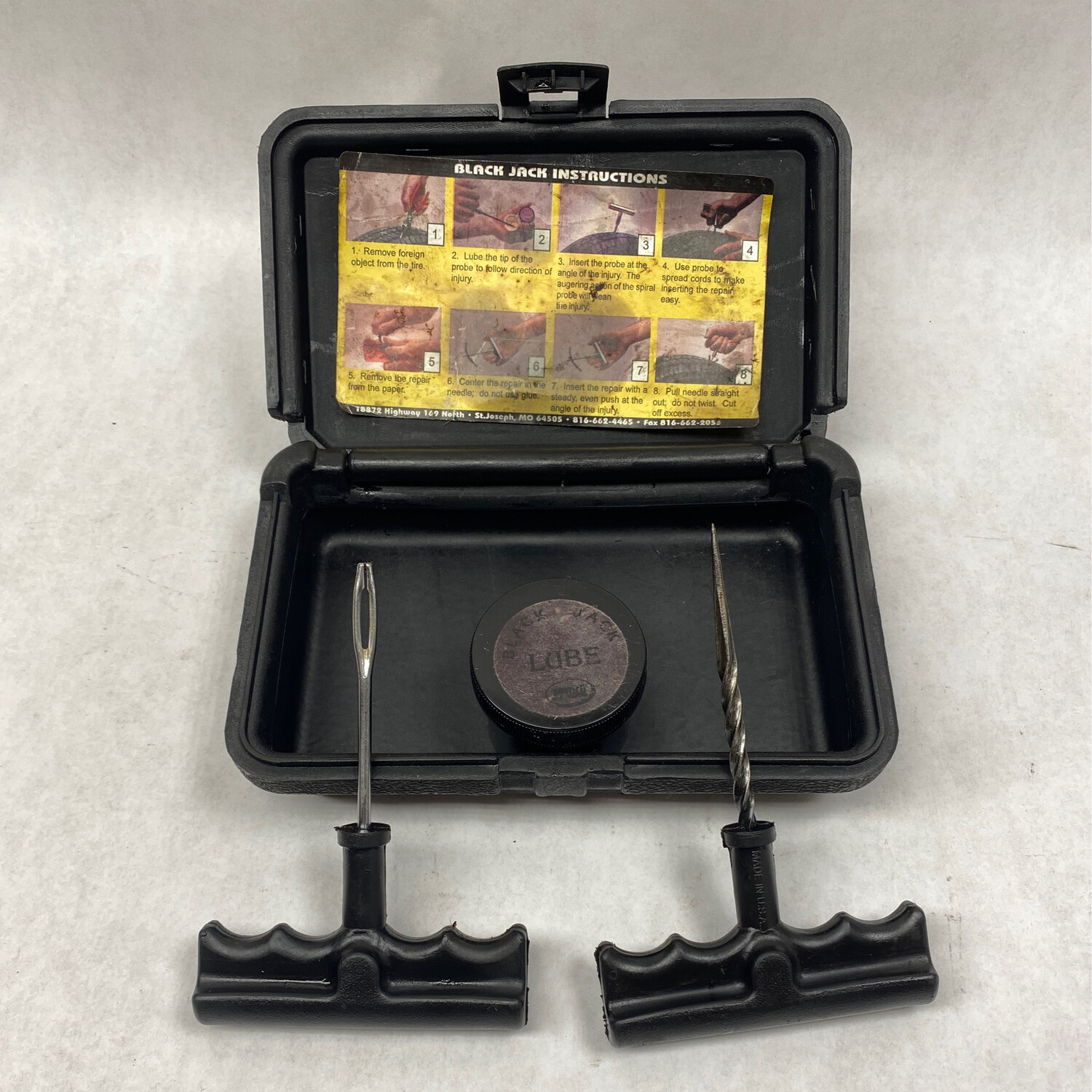 Black Jack Tire Repair Kit Shop Tool Swapper