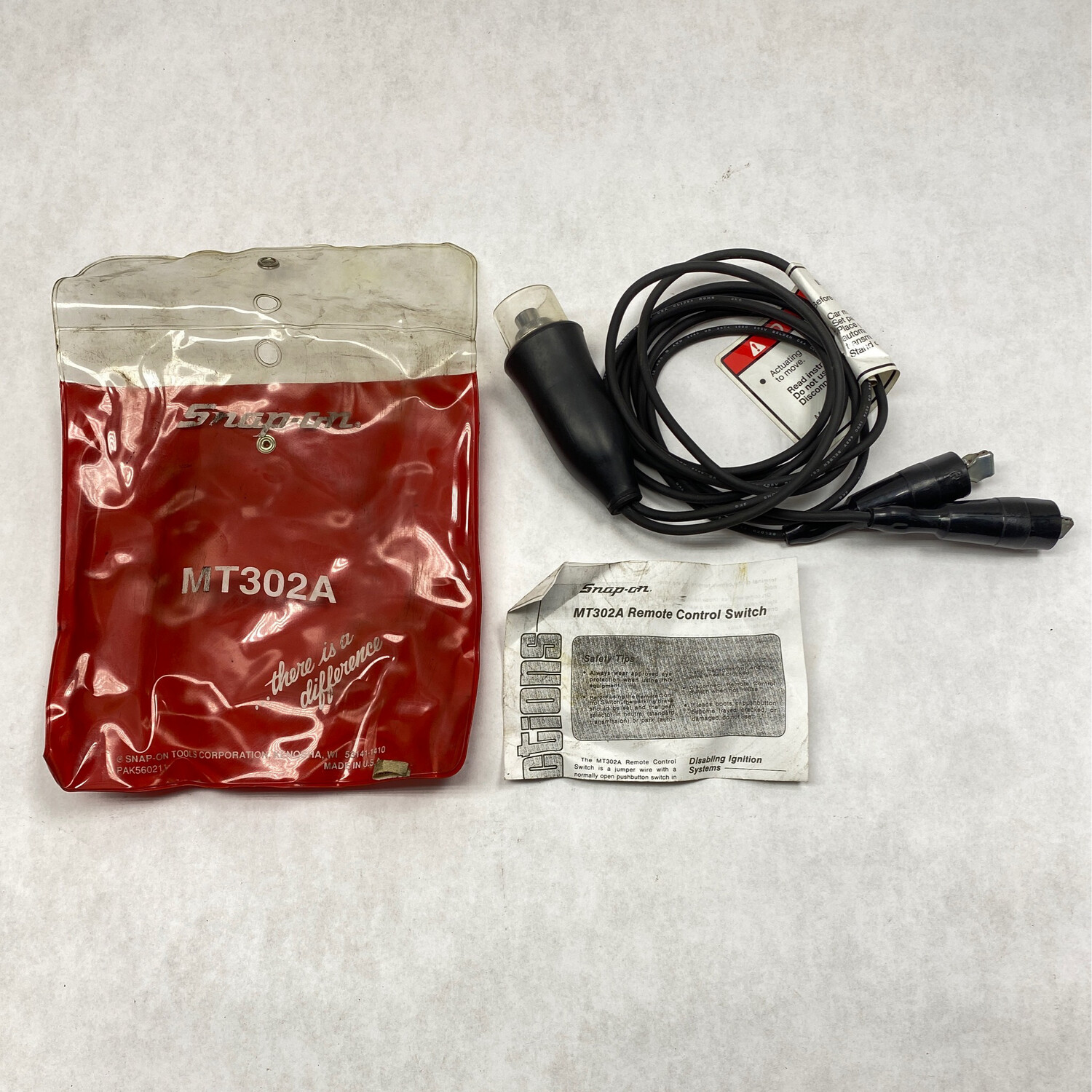 Snap On Remote Control Switch, MT302A Shop Tool Swapper