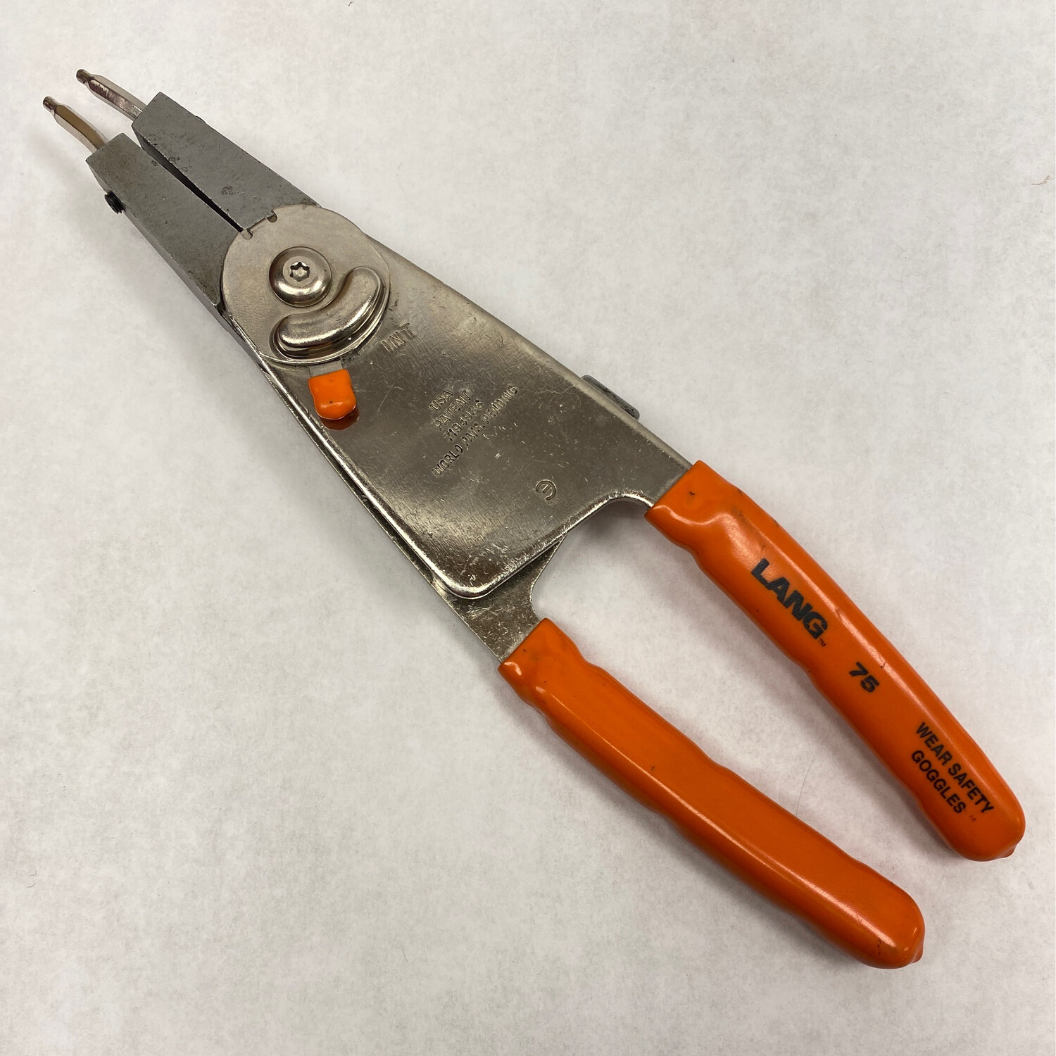 Lang 75 Quick Switch Ratcheting Retaining Ring Pliers Shop Tool Swapper