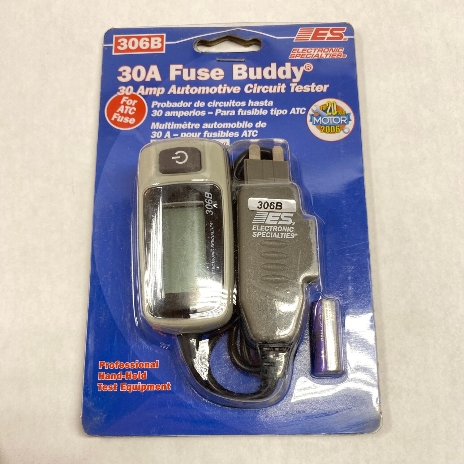 Electronic Specialties 30A Fuse Buddy Automotive Circuit Tester, 306B Shop Tool Swapper