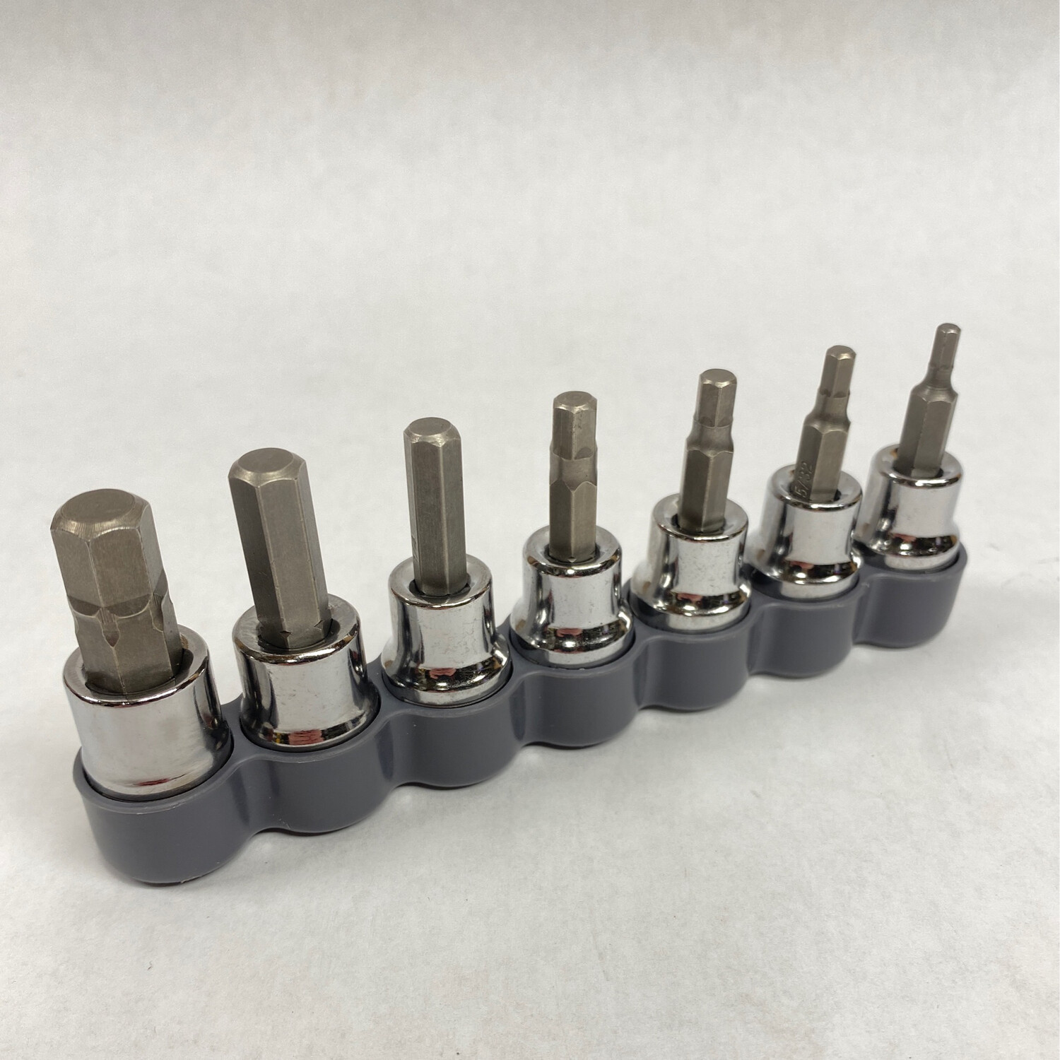 New Craftsman 7 Piece 3/8” Drive SAE Hex Bit Socket Set (1/8” 3/8