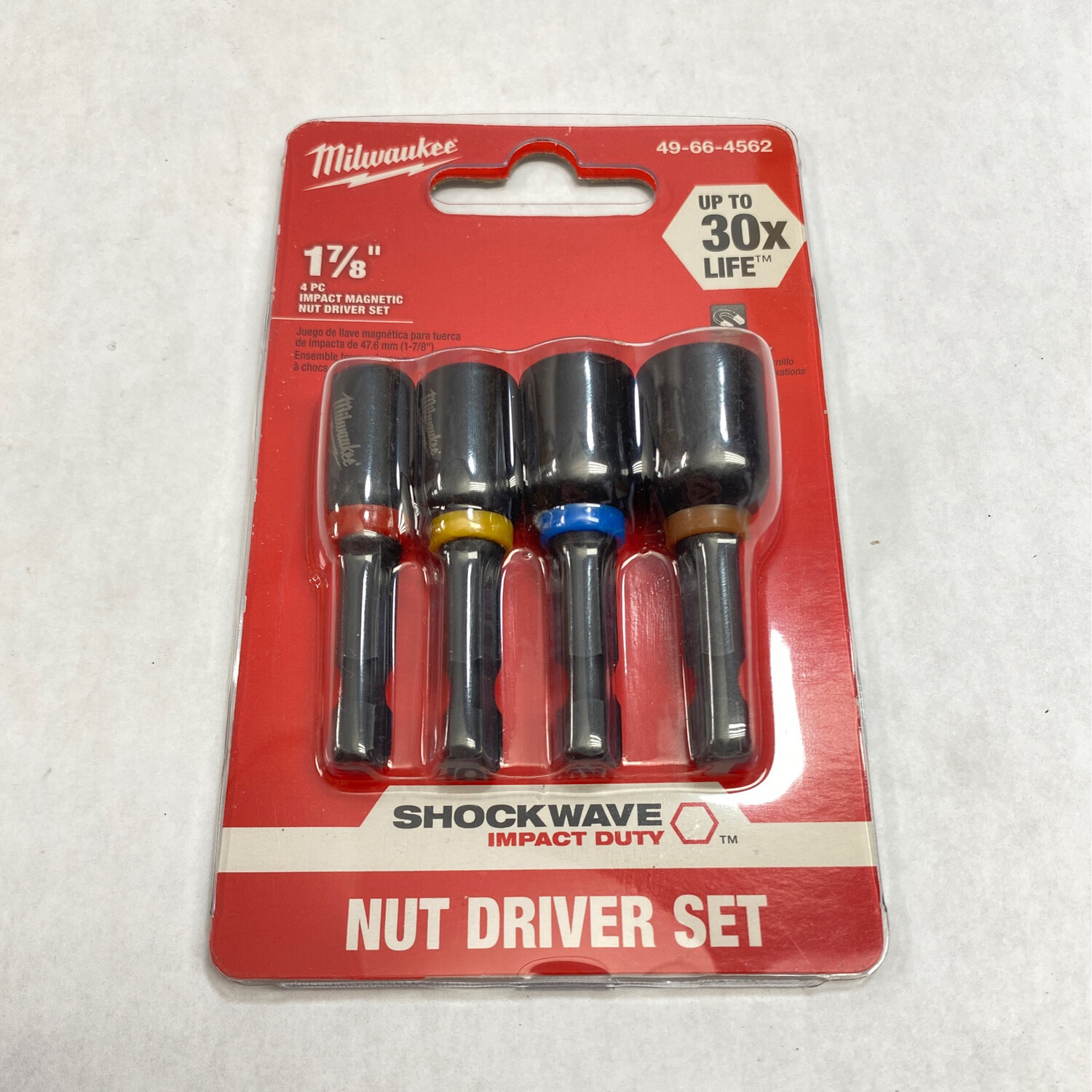 Milwaukee 4 Pc Impact Nut Driver Set, 49664562 Shop Tool