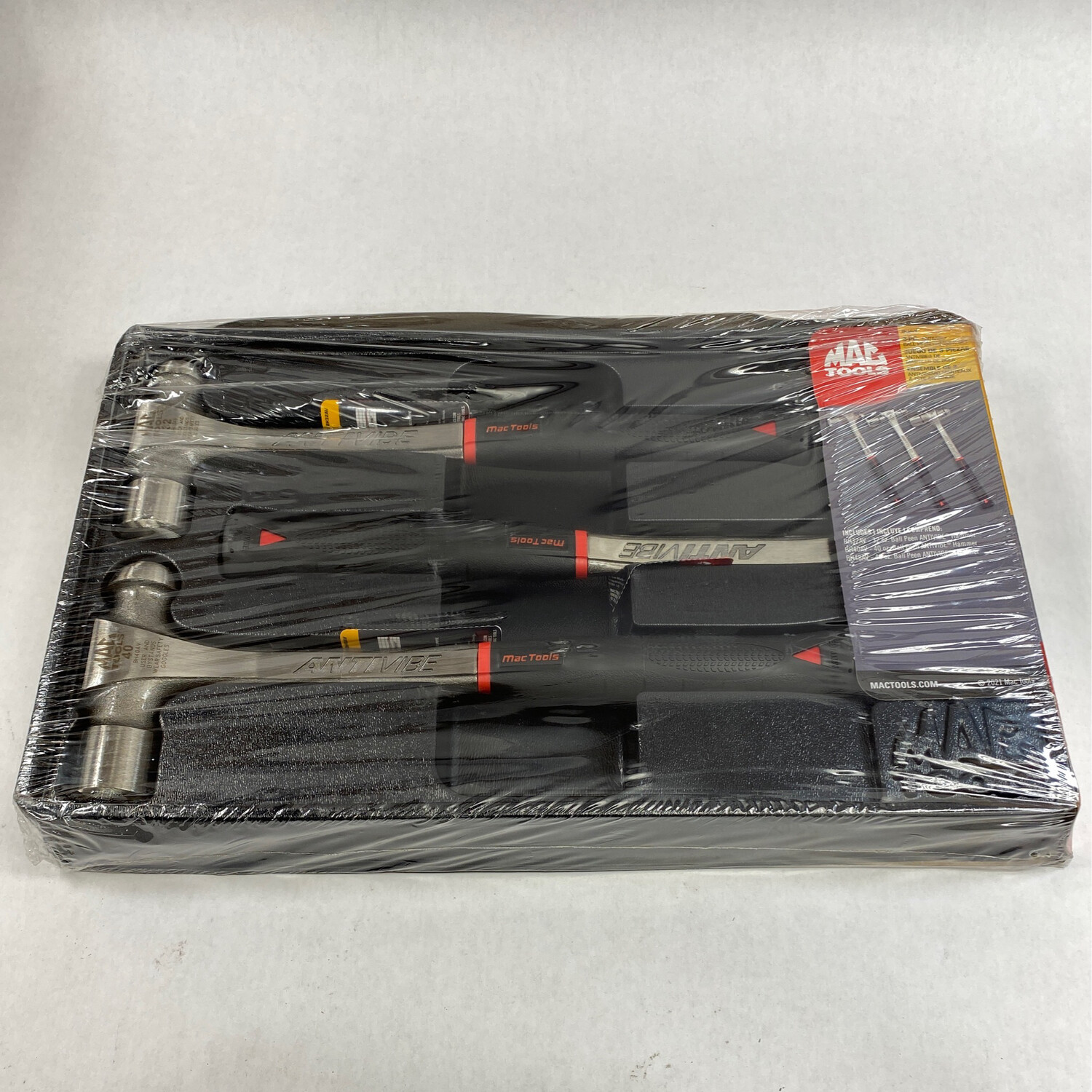 Mac Tools 3 Pc. AntiVibe Ball Peen Hammer Set, BH3AVS Shop Tool