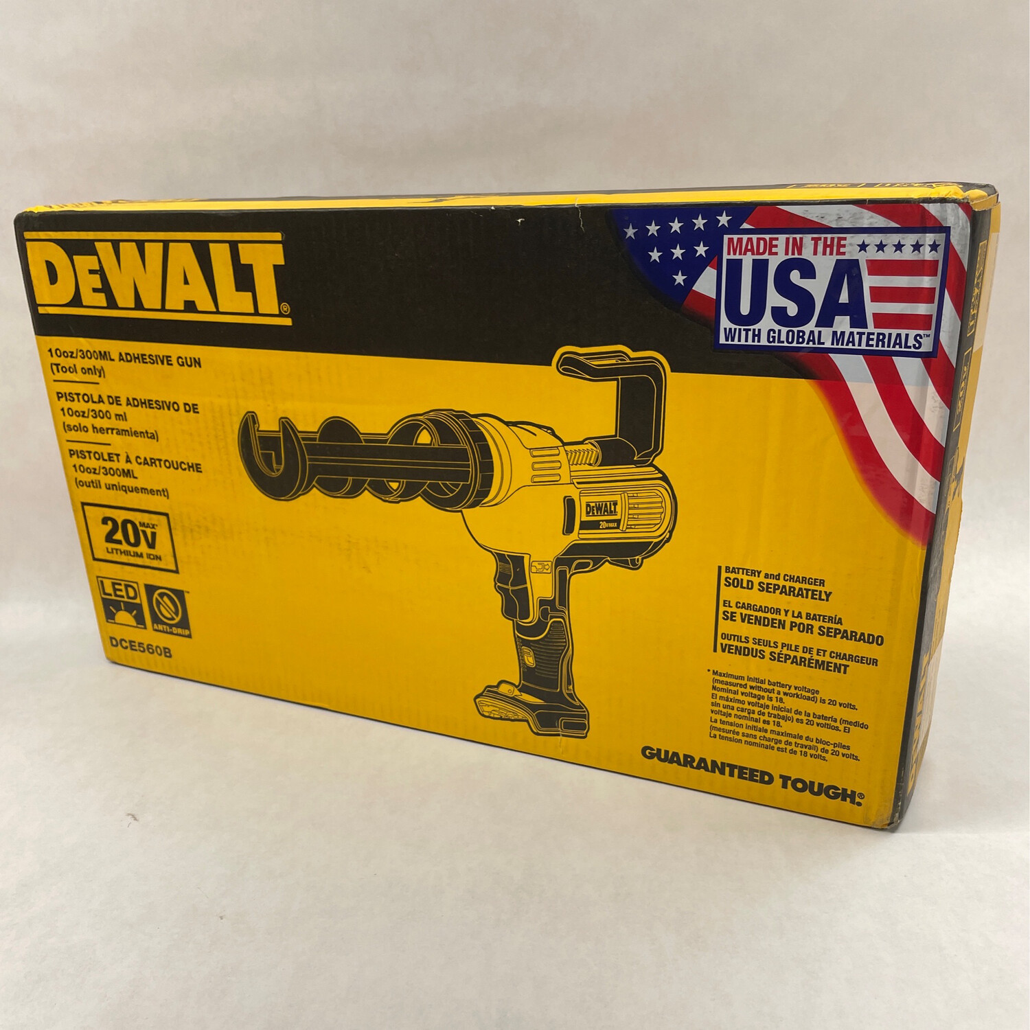 Dewalt Adhesive Gun 20v, DCE560B Shop Tool Swapper