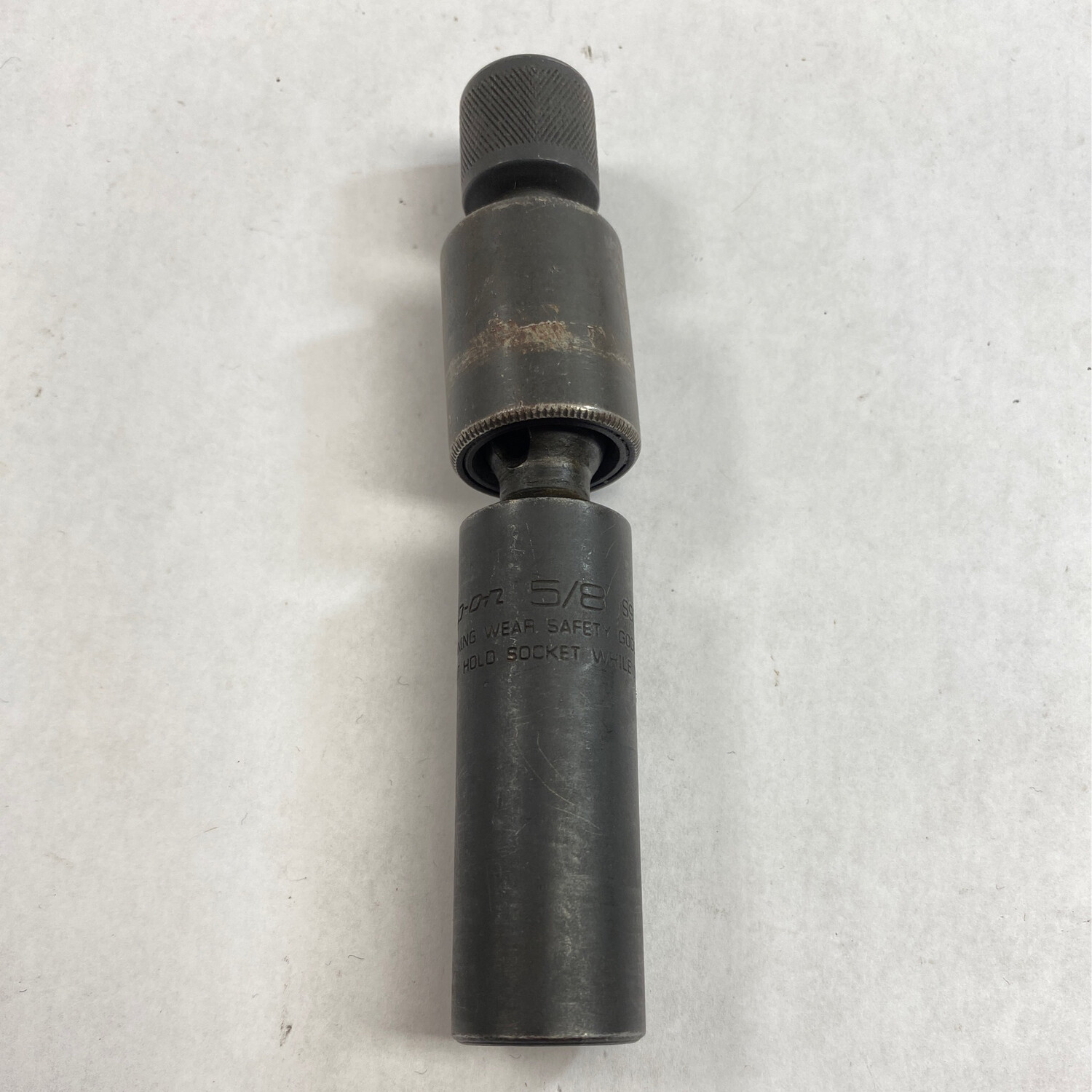 Snap On 3/8” Drive 5/8” Impact Double Swivel Spark Plug Socket, S9721