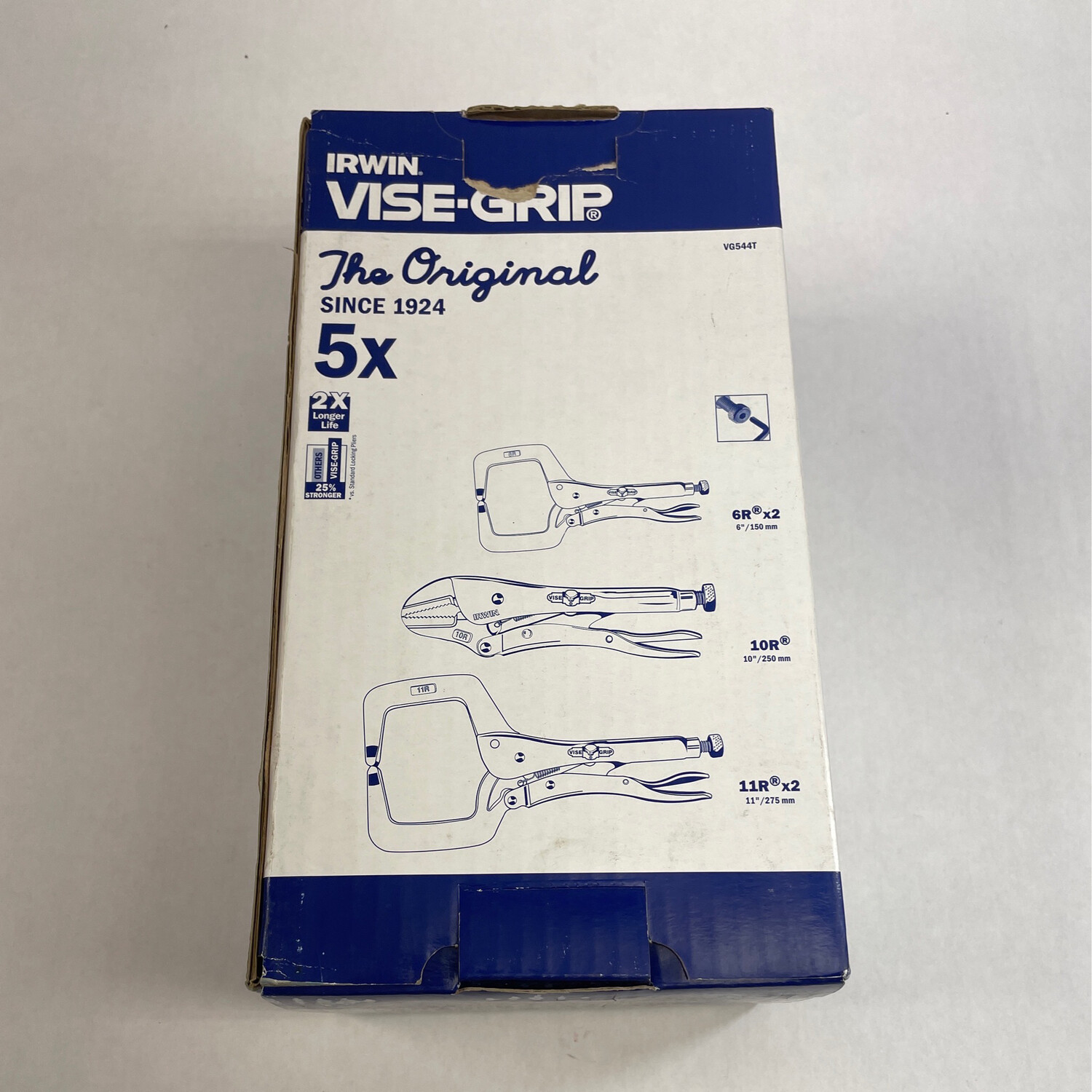 Irwin ViseGrip 5 Pc. Locking Pliers & Clamp Set, VG544T Shop Tool