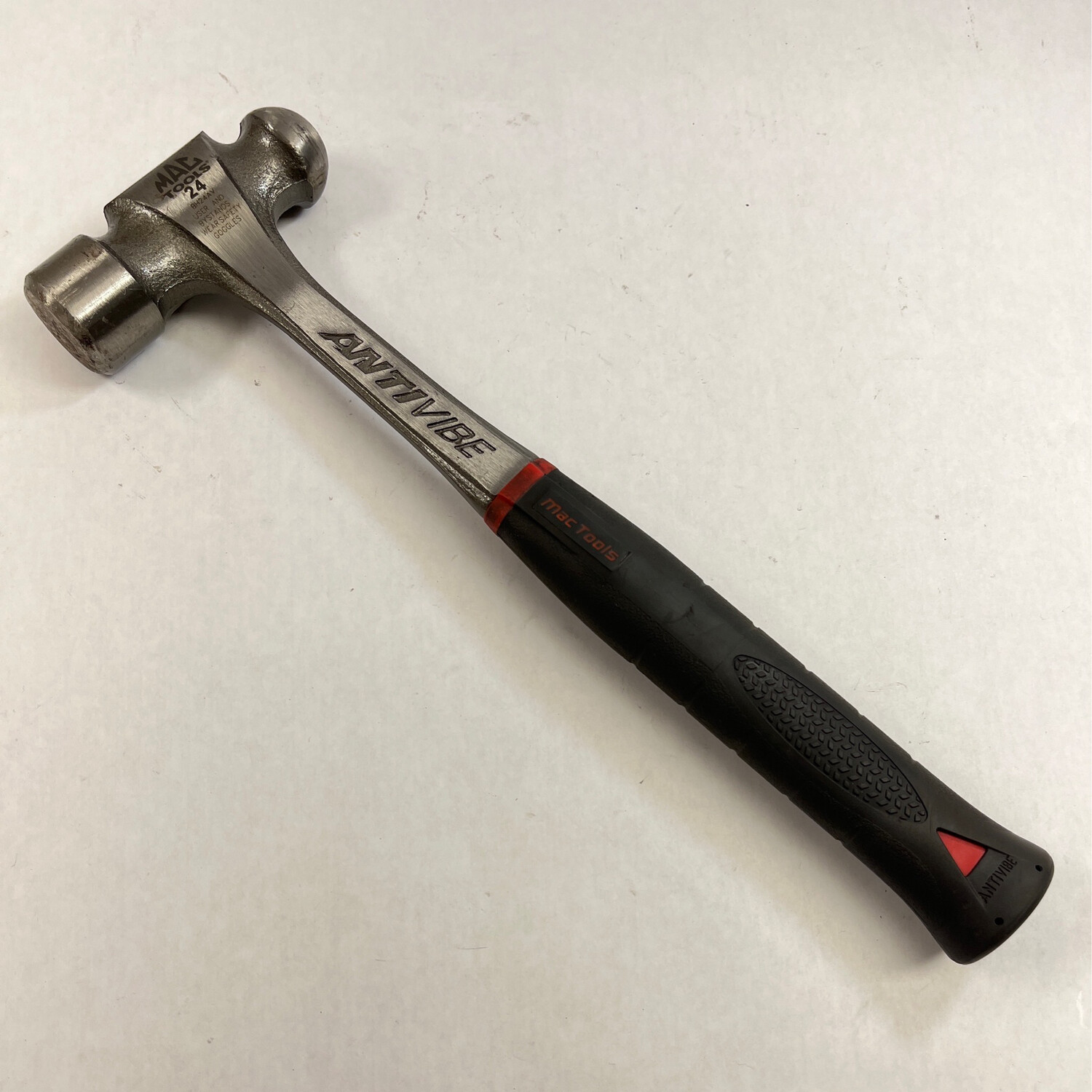 Mac Tools AntiVibe 24oz Ball Peen Hammer, BH24AV Shop Tool Swapper