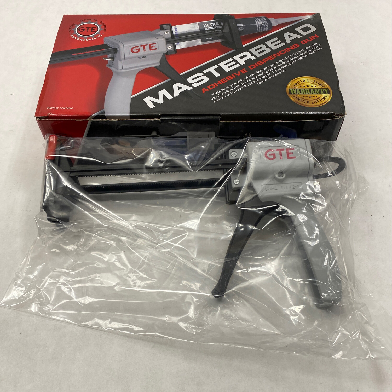GTE Tools Masterbead Adhesive Dispensing Gun, GTEMB1 Shop Tool Swapper