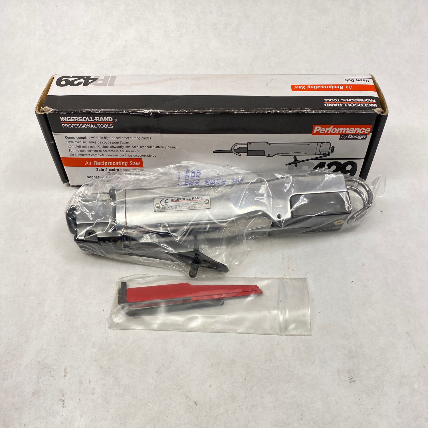 Ingersoll Rand Heavy Duty Air Reciprocating Saw, IR429 Shop Tool
