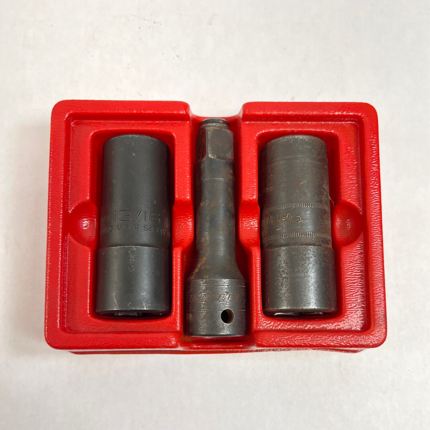 Snap On 3 Pc. 1/2" Drive DoubleEnded Lug Nut Socket Set, 2003LN Shop