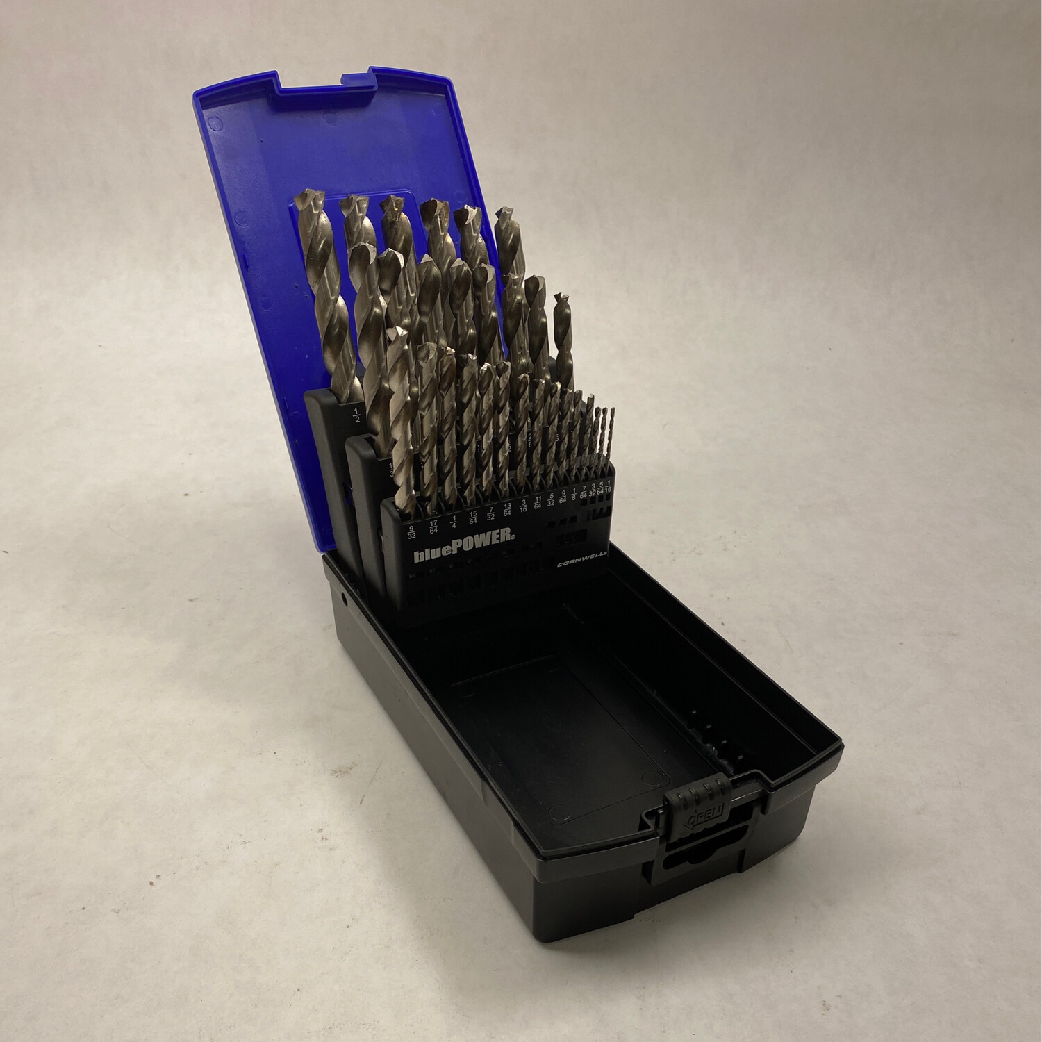 Cornwell Blue Power 29pc. Triple Cut Drill Bit Set, CBP29TCS Shop