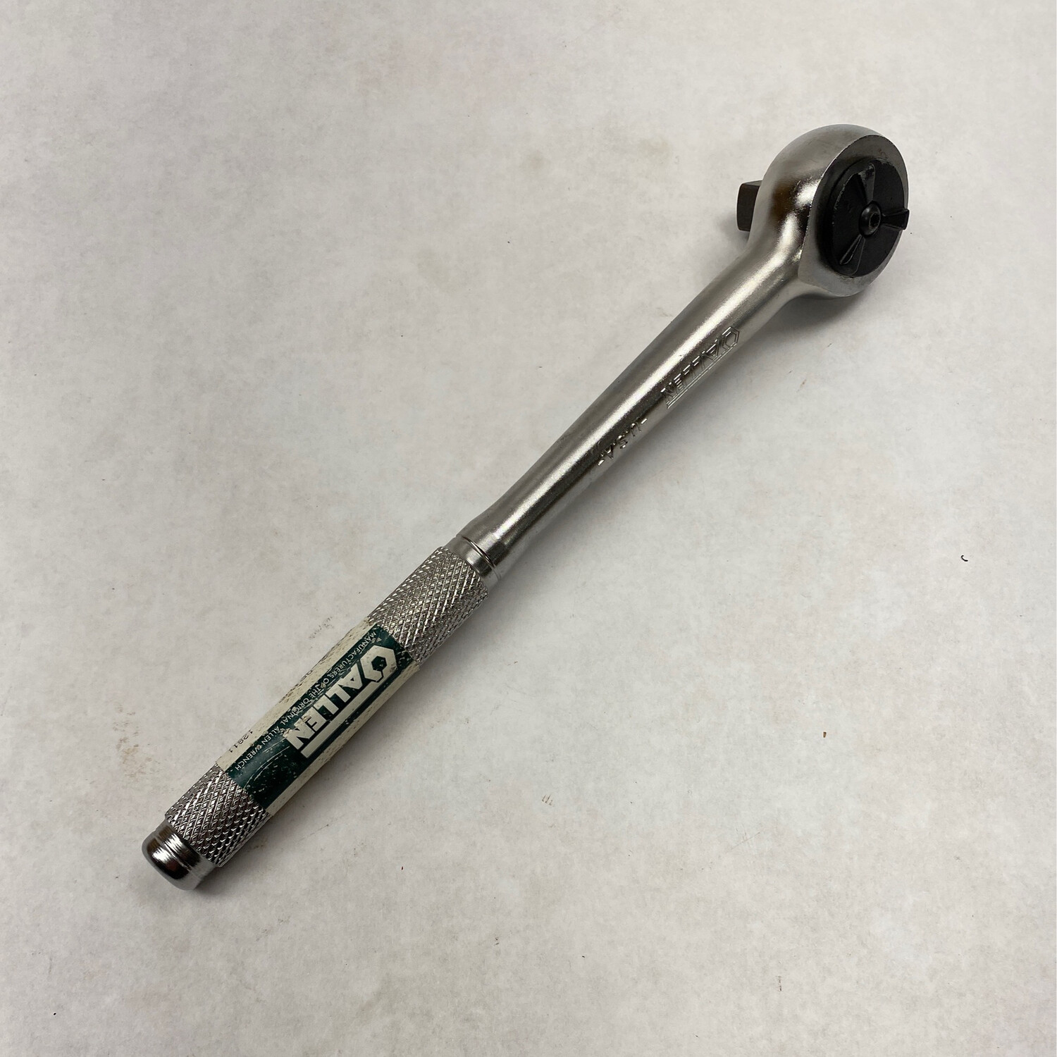 Allen Tools 1/2” Drive Round Head Standard Ratchet, 12811 Shop Tool