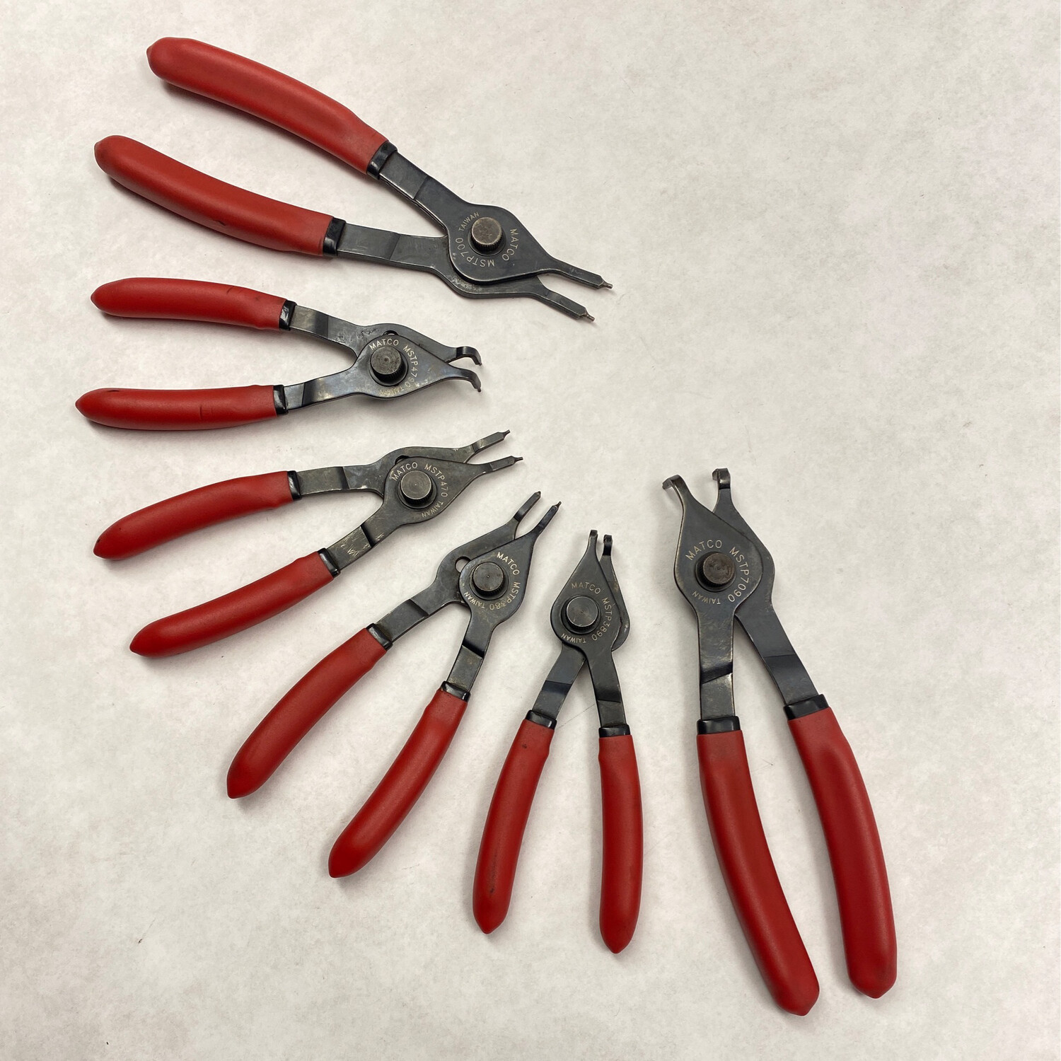 Matco Tools 6 Pc. Snap Ring Plier Set, SMSTP6B Shop Tool Swapper