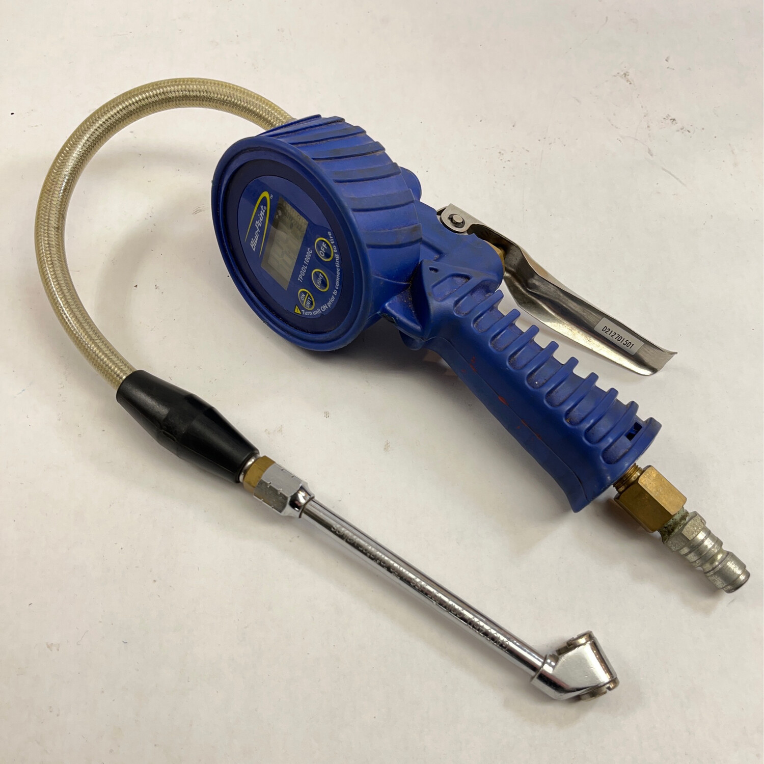 Snap On Digital Inflator with Coated Hose, TPGDL1000C Shop Tool Swapper