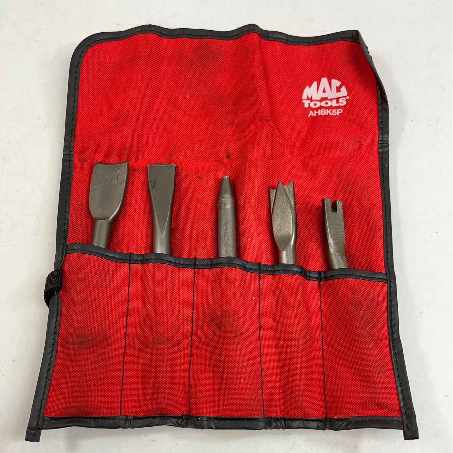 Mac Tools Air Hammer .401 Shank Bit Set, AHBK5P Shop Tool Swapper