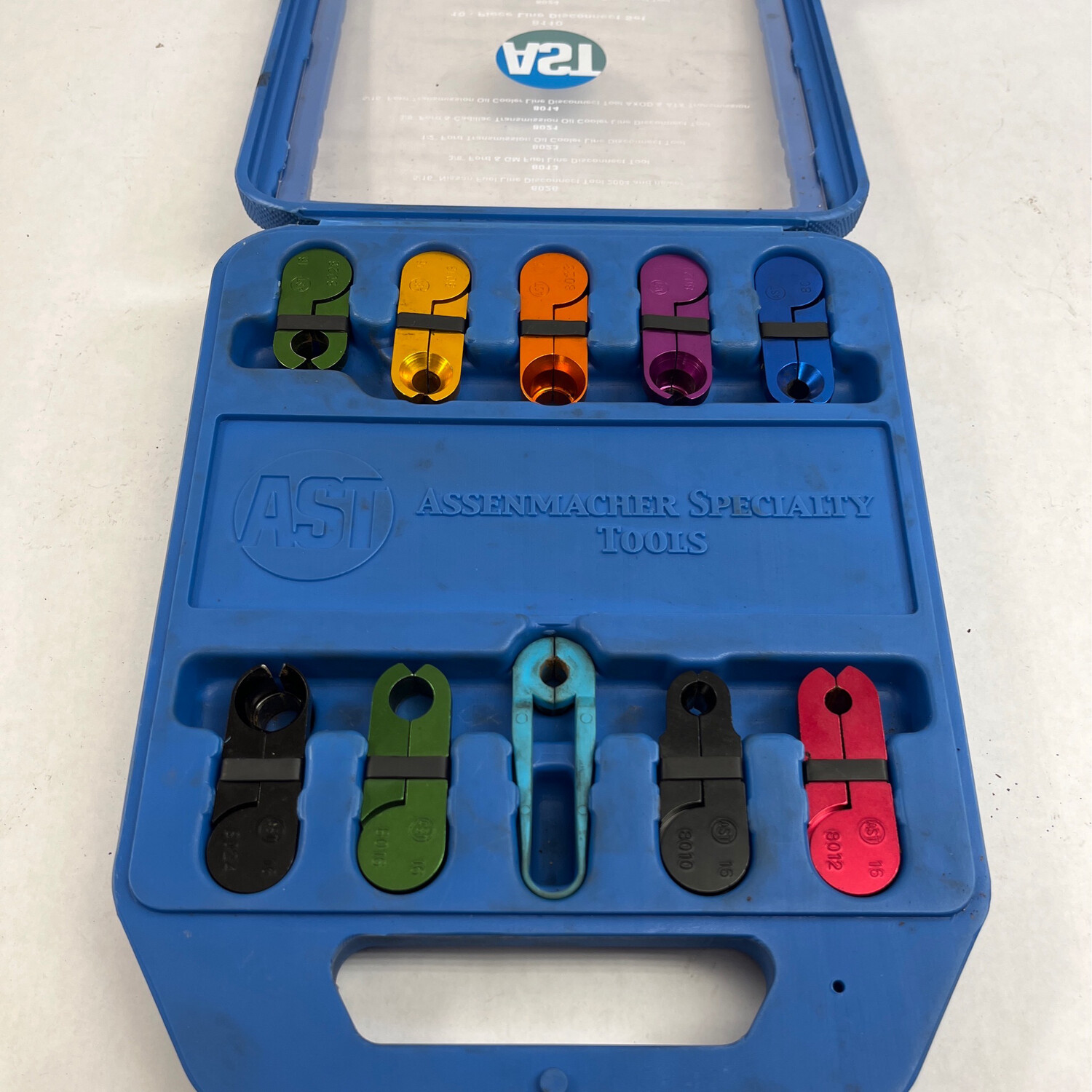 AST 10 Pc. Line Disconnect Set, 8110 Shop Tool Swapper