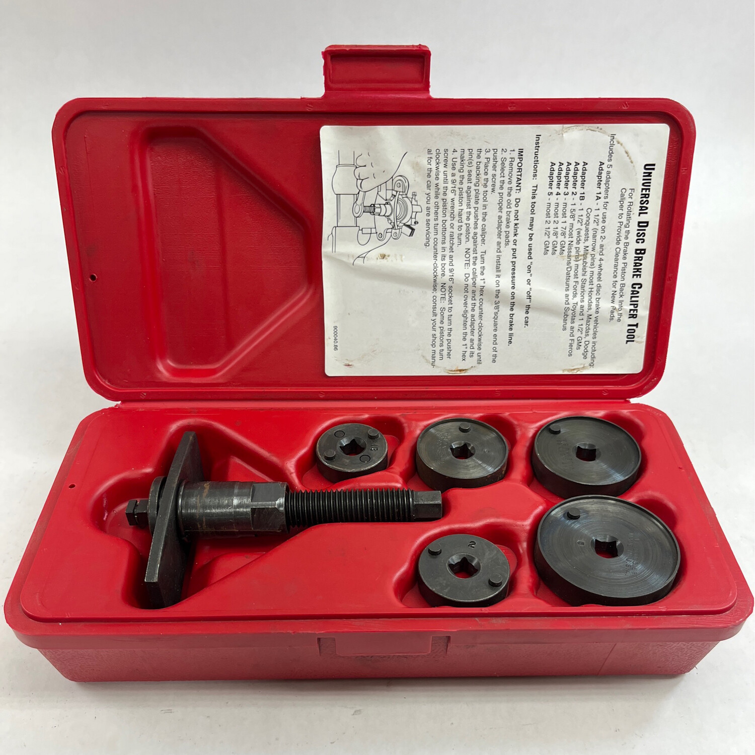 Universal Disc Brake Caliper Tool Shop Tool Swapper