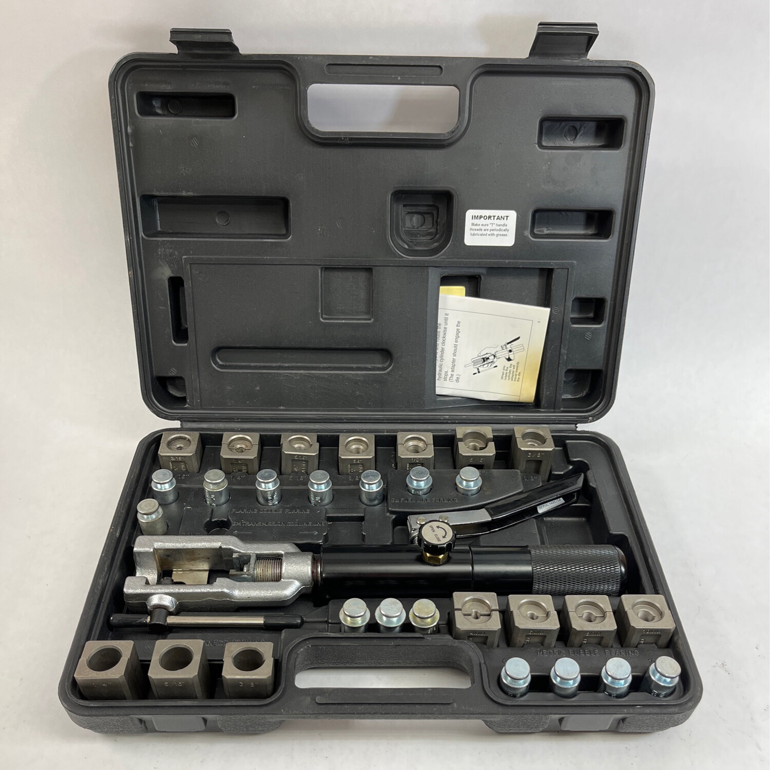 Mac Tools Universal Hydraulic Flaring Tool Set, AC71475 Shop Tool Swapper