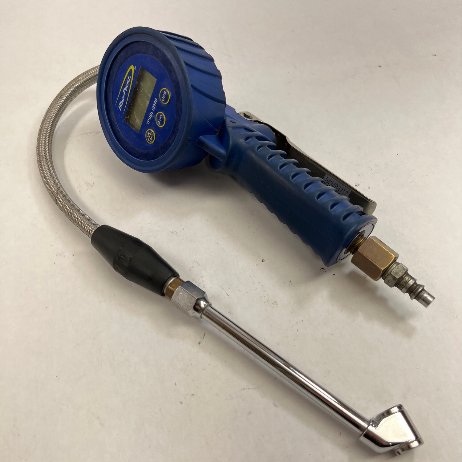 Blue Point Digital Tire Pressure Gauge, TPGDL1000B Shop Tool Swapper