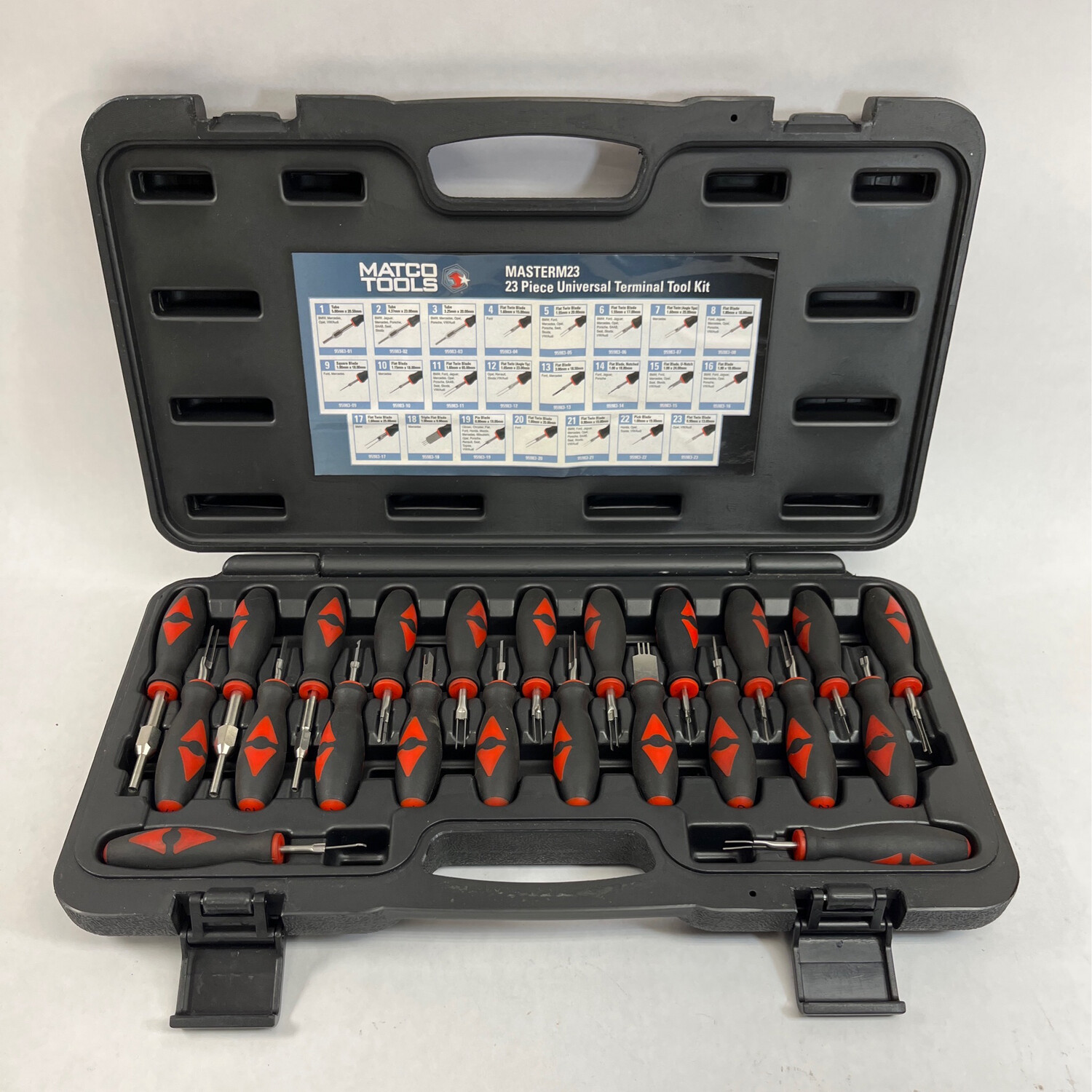 Matco Tools 23 Pc. Master Terminal Tool Kit, MASTERM23 Shop Tool Swapper