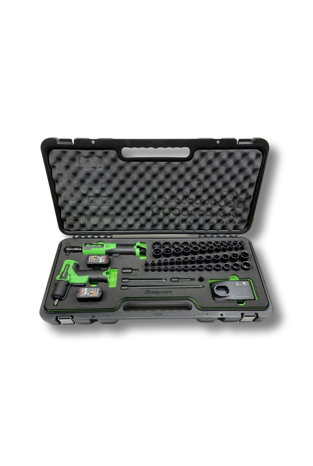 Snap On 62 Pc. Cordless Impact To Go Kit(Green), 262CTSS01FG Shop