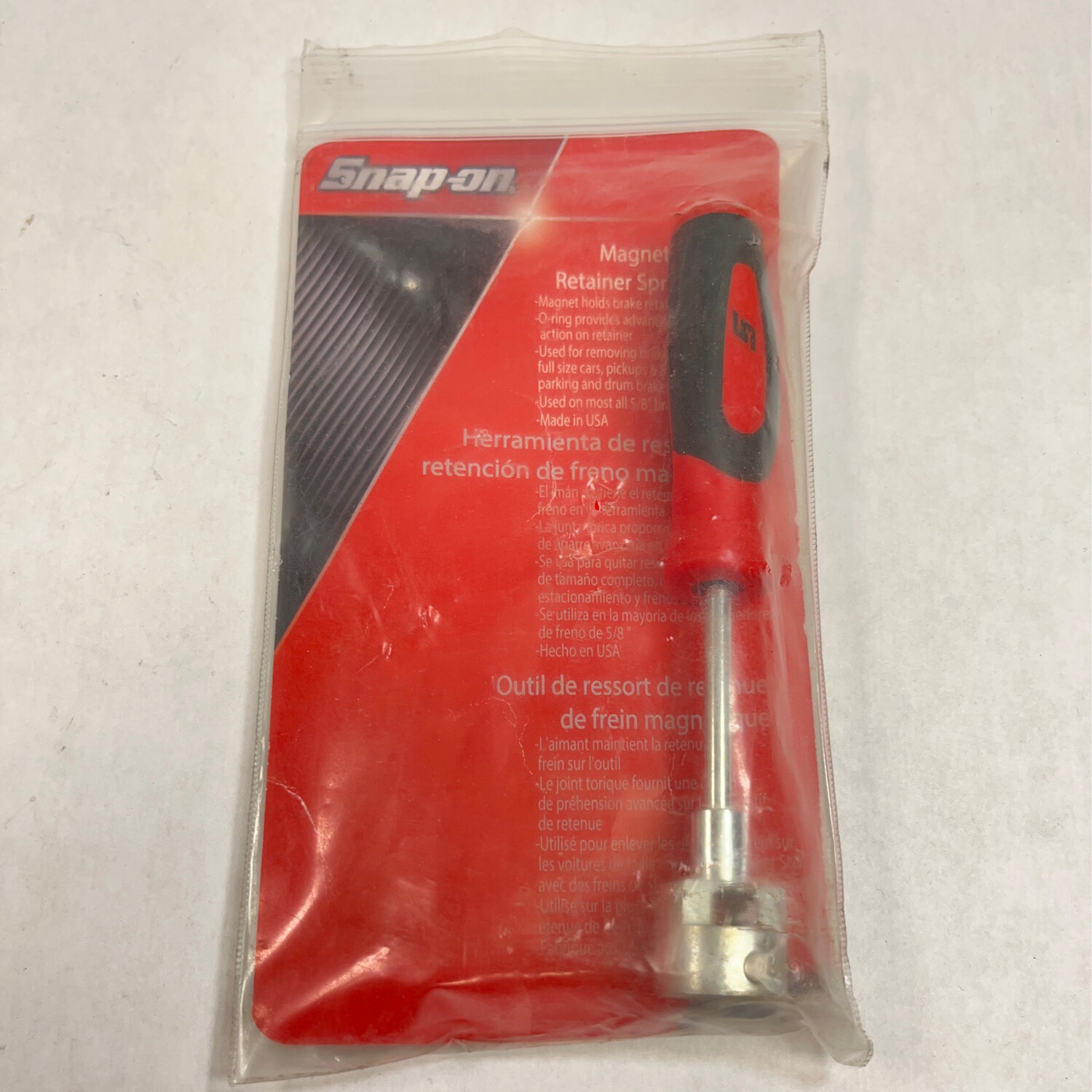 Snap On 5/8" Brake Retainer Spring Tool, BSTS6 Shop Tool