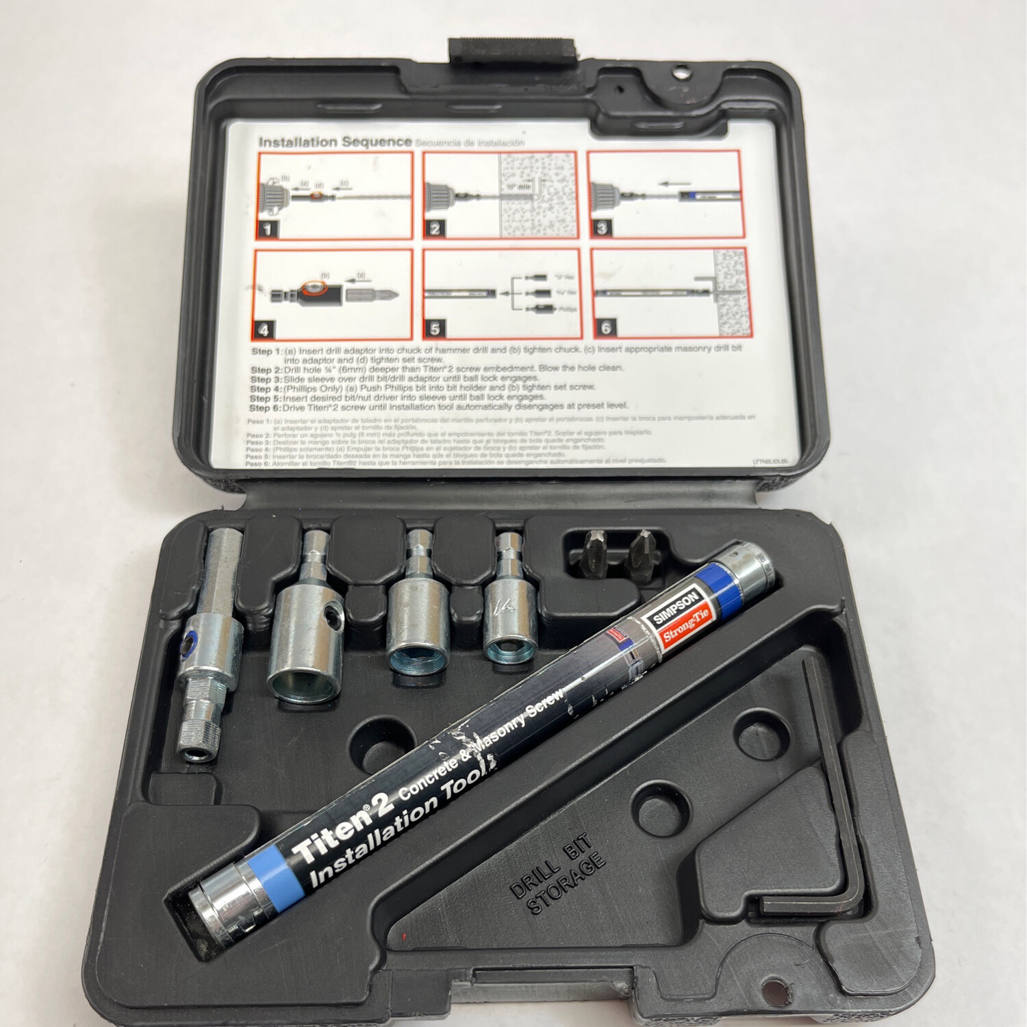 simpson strong tie titen 2 concrete screws