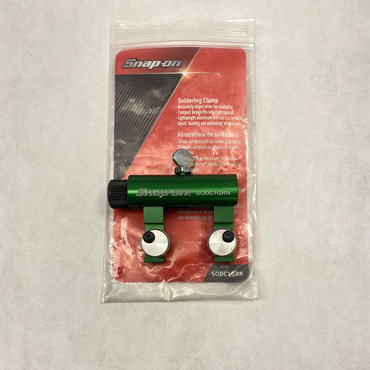 Snap On Soldering Clamp, SODC1GRN Shop Tool Swapper