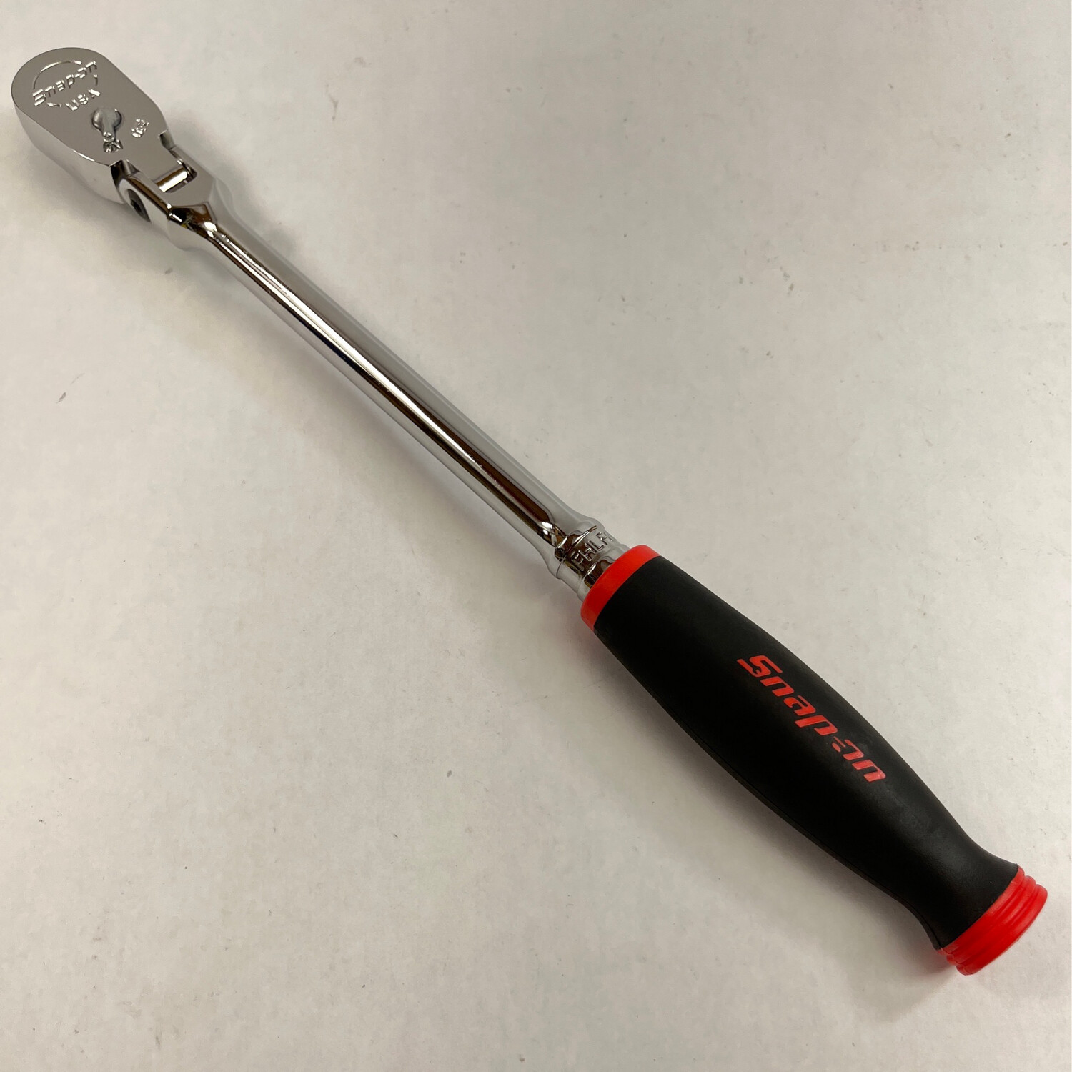Snap On 3/8" Drive Dual 80 Technology Soft Grip Long Handle FlexHead