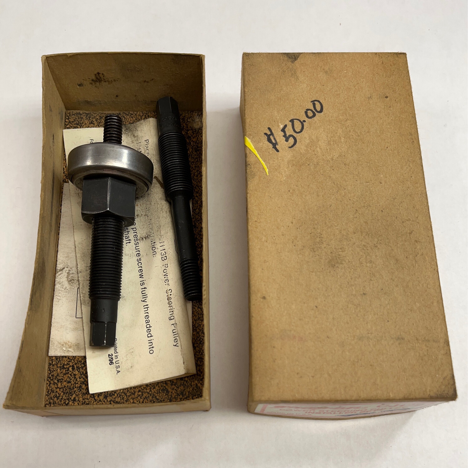 Snap On Power Steering Pulley Installer Set, CJ122 Shop Tool Swapper