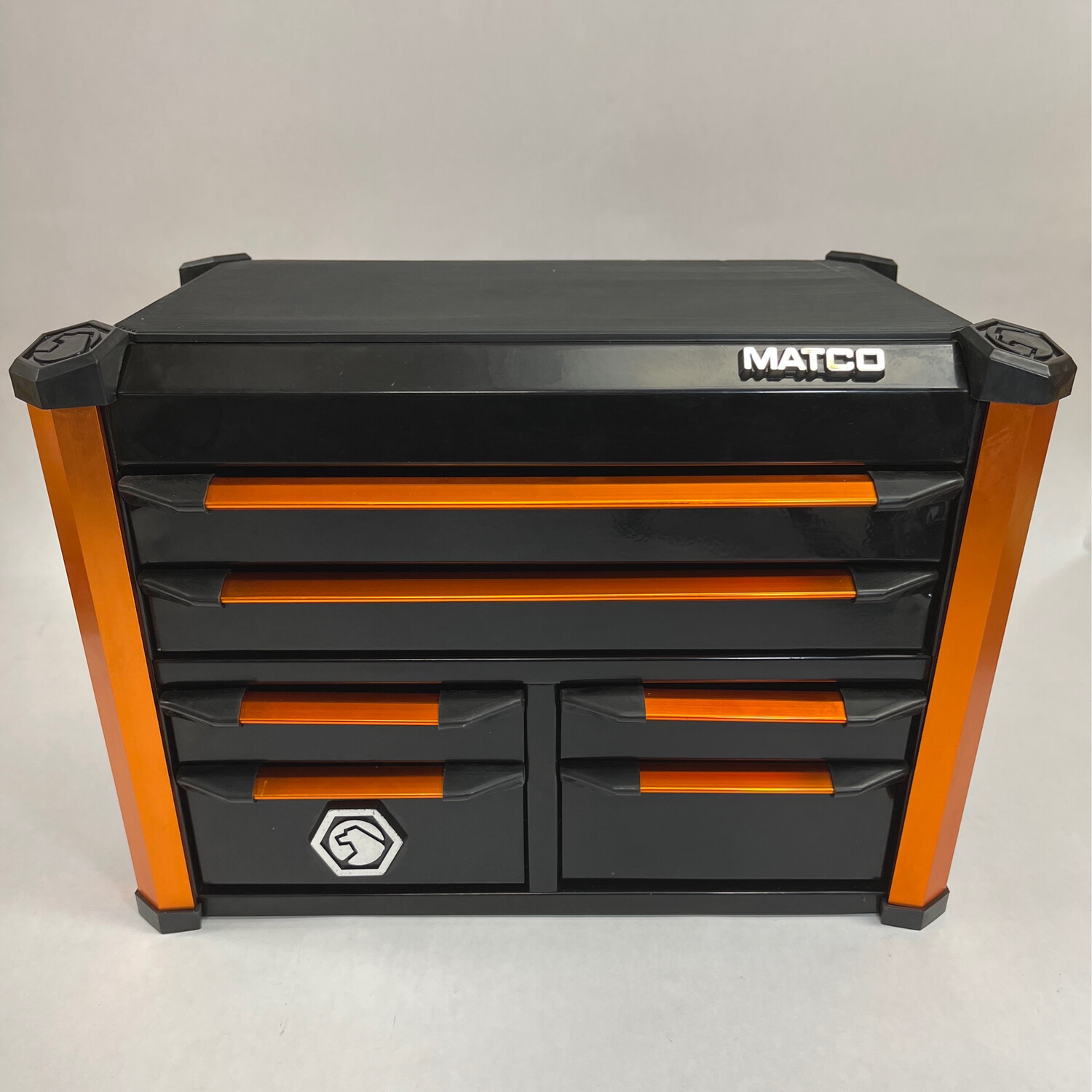 Mini Revel Toolbox Orange And Black, MLREVELBKO Shop Tool Swapper