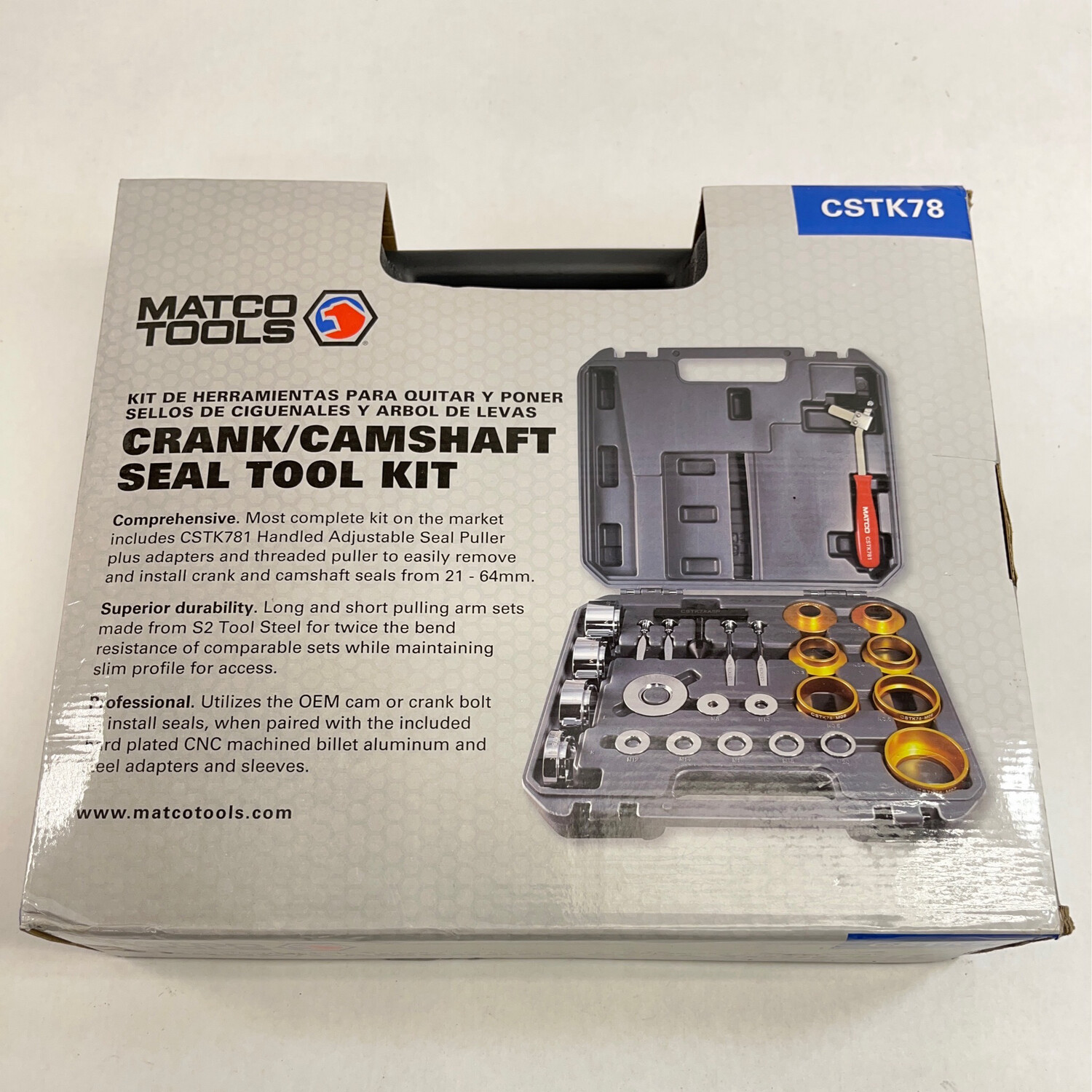 Matco Tools Crank/camshaft Seal Tool Kit, CSTK78 Shop Tool Swapper