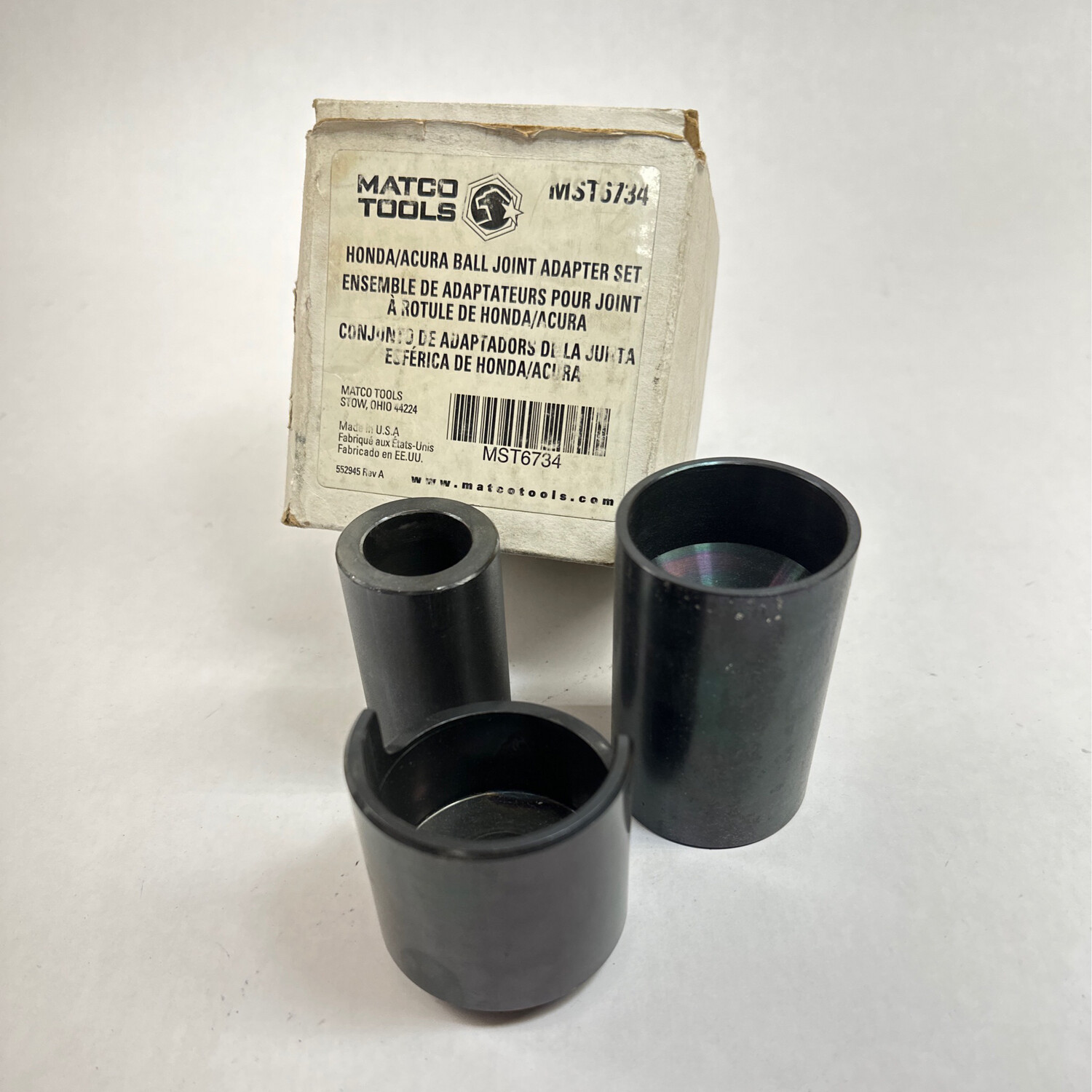Matco Honda/ Acura Ball Joint Adapter Set, MST6734 Shop Tool Swapper