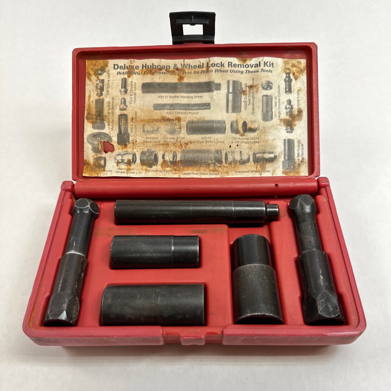 Mac Tools Deluxe Hubcap & Wheel Lock Removal Kit, LT4000C Shop