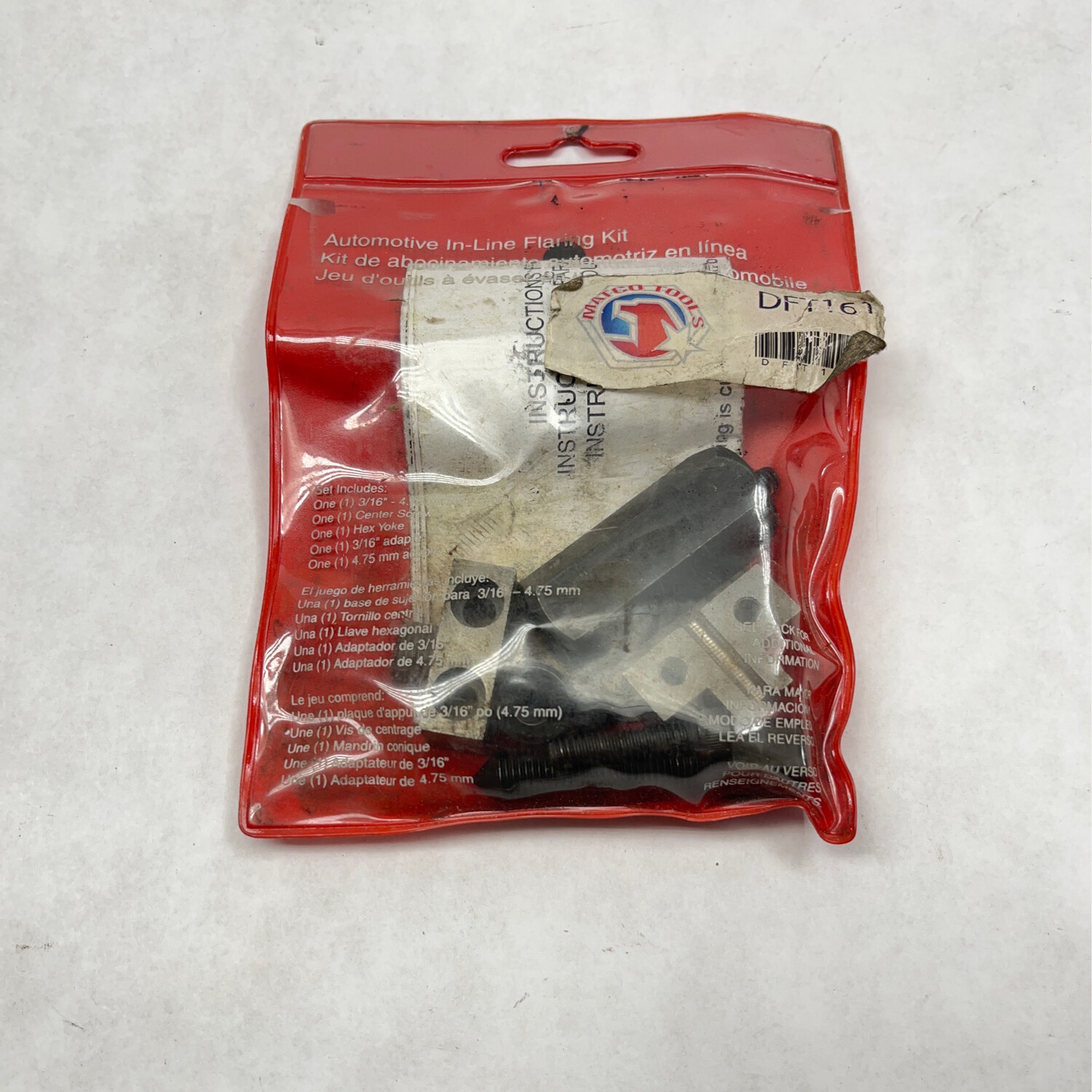 Matco Tools Automotive Inline Flaring Kit, DFT161 Shop Tool Swapper
