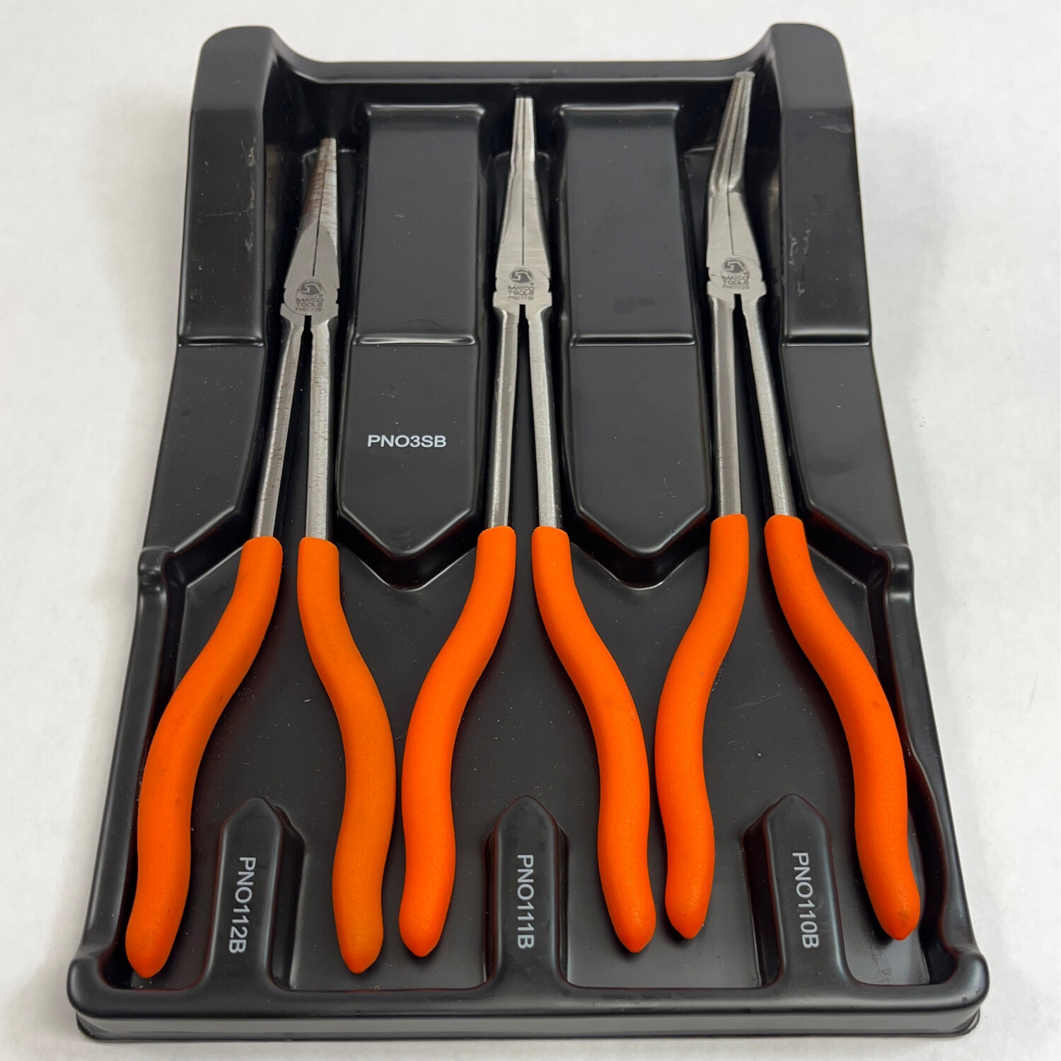 Matco Tools 3 Pc. Extra Long Needle Nose Plier Set, SPN3M Shop Tool
