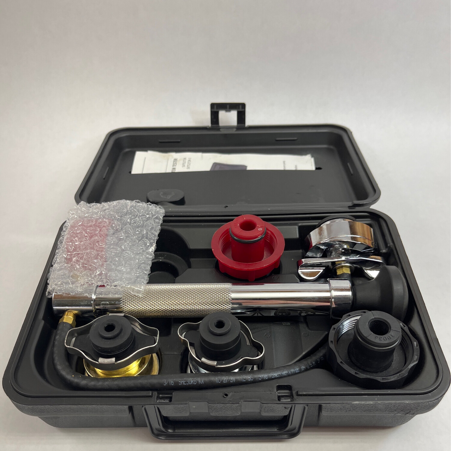 Snap On Cooling System Pressure Test Set, SVTS272A Shop Tool Swapper