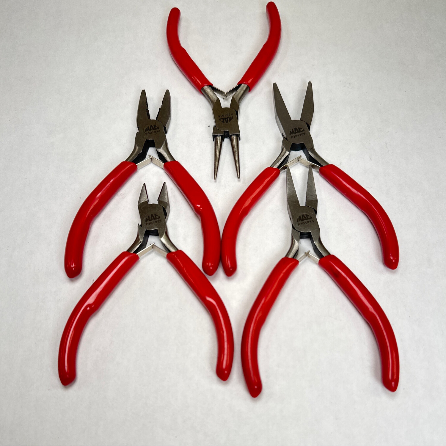 Mac Tools 5pc Mini Plier Set Shop Tool Swapper