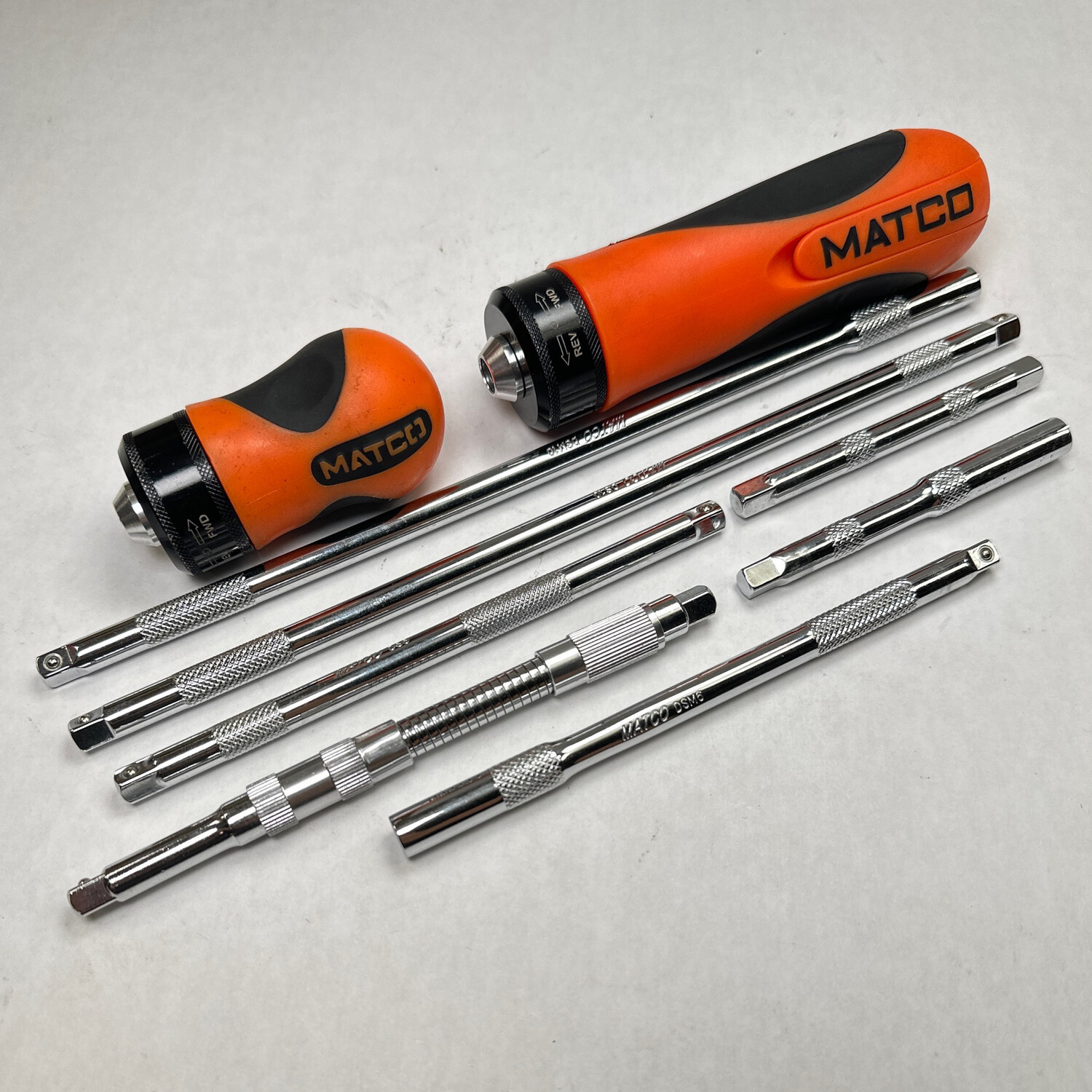 Matco 9pc Ratcheting Screwdriver Set Shop Tool Swapper