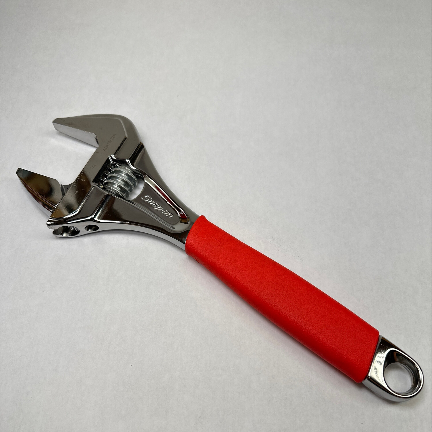 Snap-on ADHW6AO 6-Inch Soft Grip Wide Mouth Adjustable Wrench – Orange