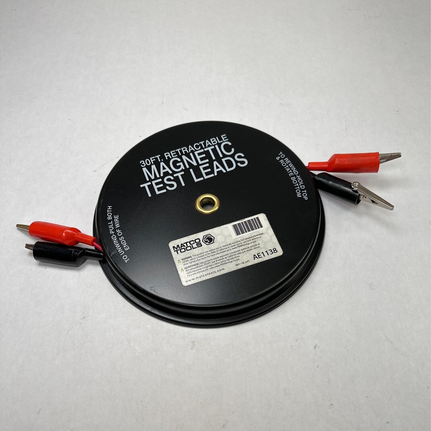 Matco 30ft Retractable Test Leads, AE1138 Shop Tool Swapper