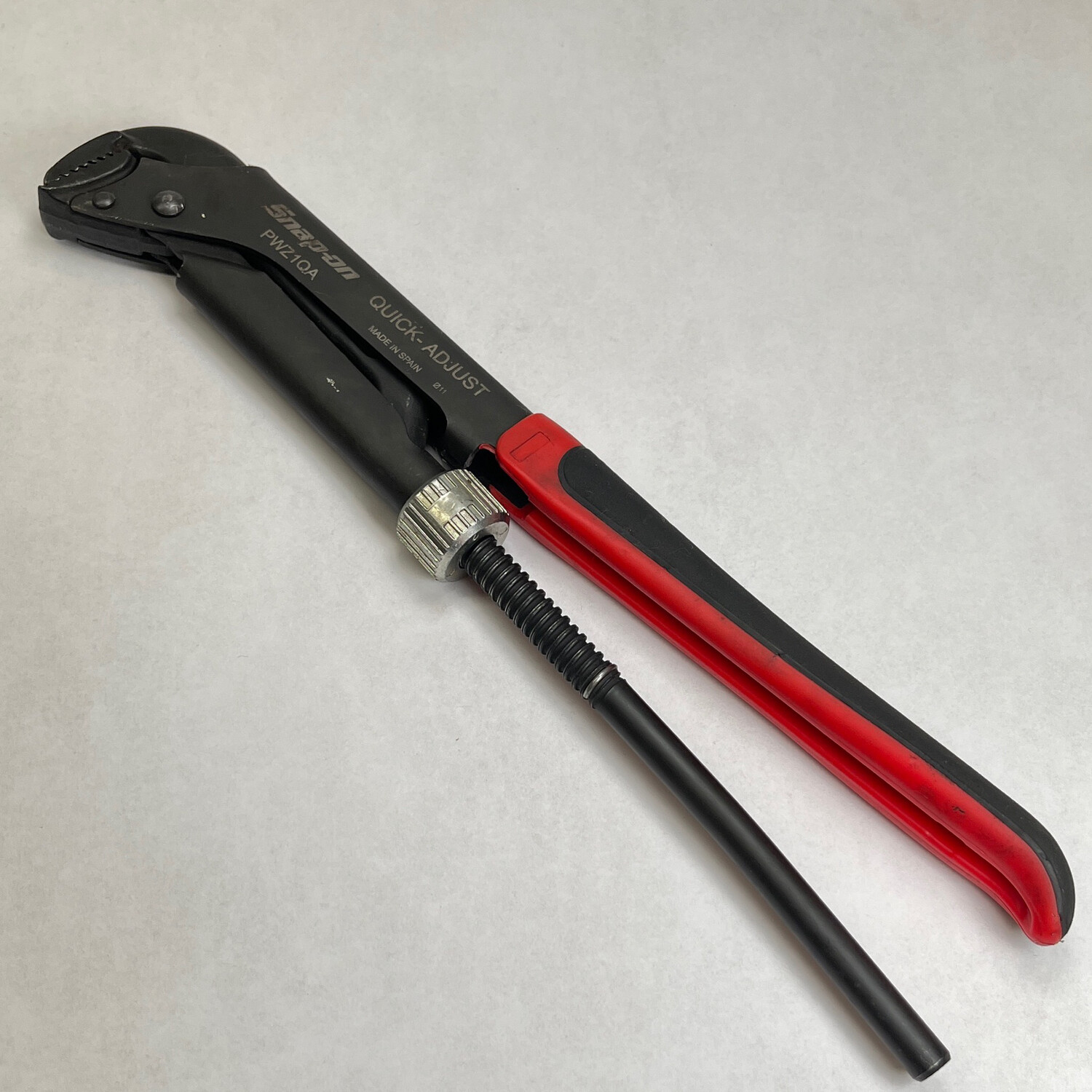Snap On 125/8" Quick Adjust Pliers Wrench (Red), PWZ1QA Shop Tool