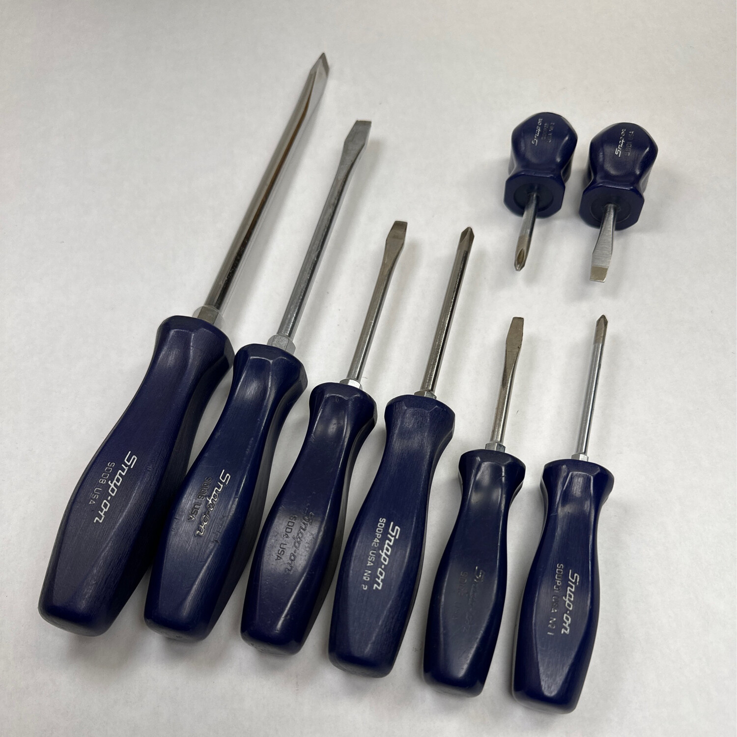 Snap-on SDDD41G Hard Grip Reversible Blade 4-in-1 Screwdriver – New Green Handle, USA Made