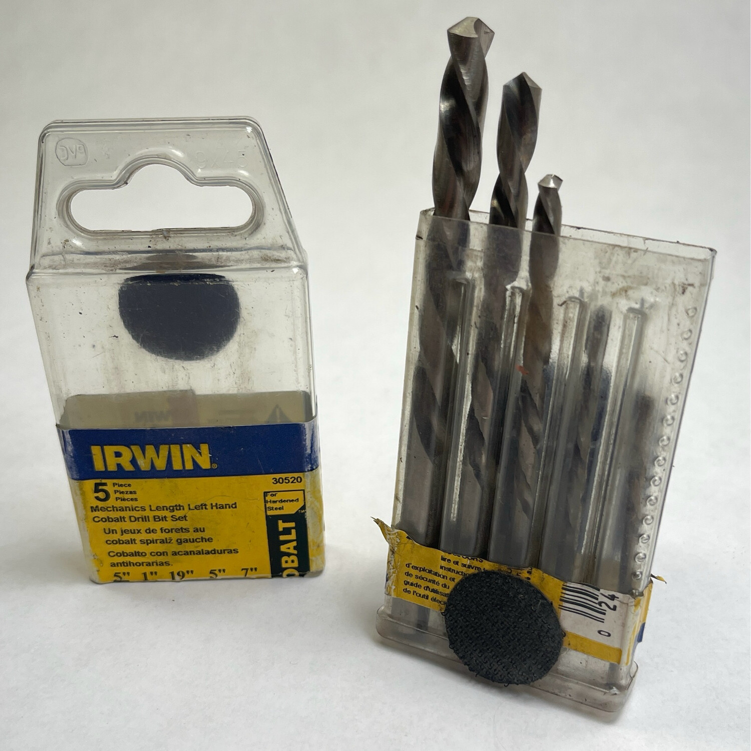 Irwin 5pc Mechanics Length Left Hand Cobalt Drill Bit Set, 30520 Shop